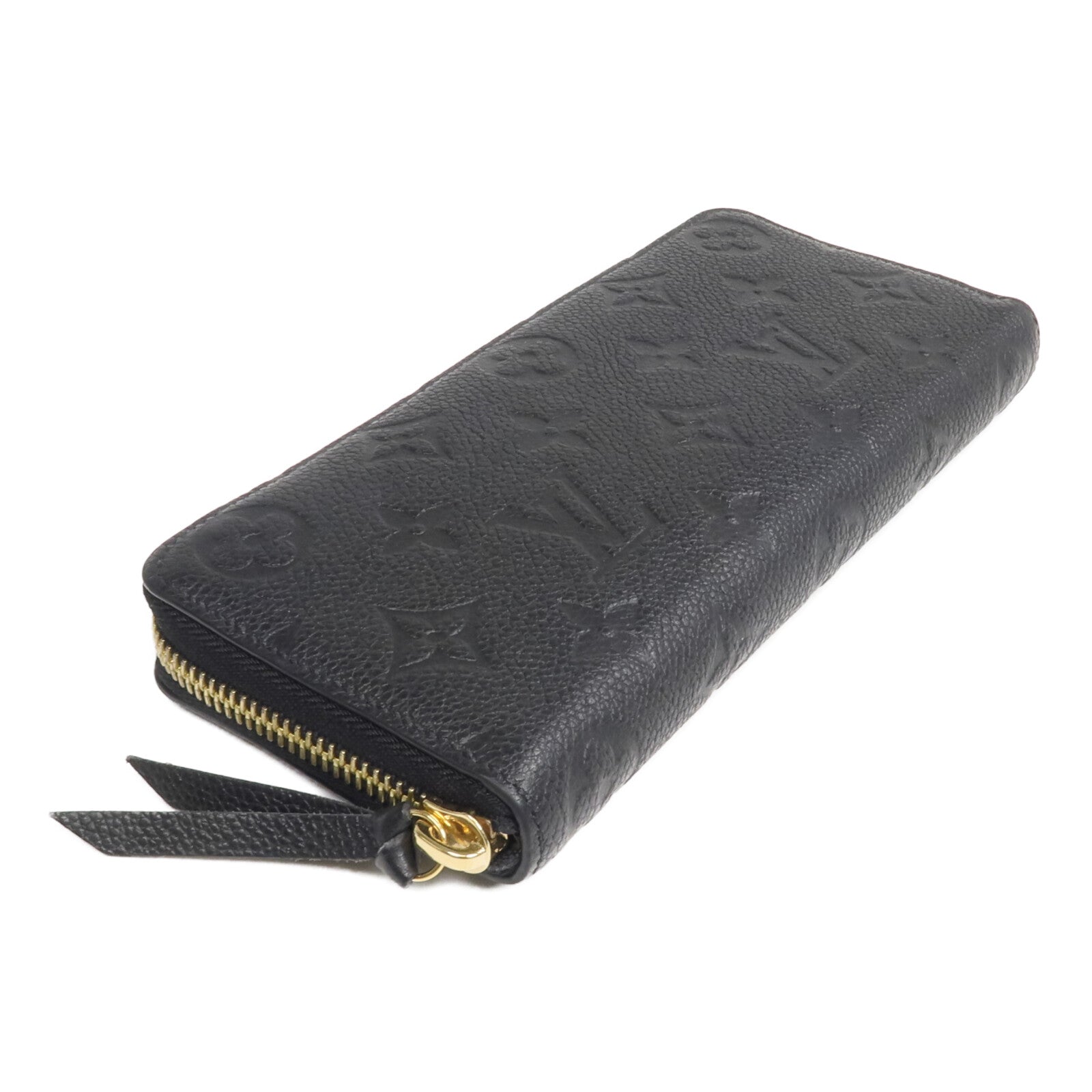 LOUIS VUITTON Monogram Empreinte Clemence Wallet 金扣長錢包