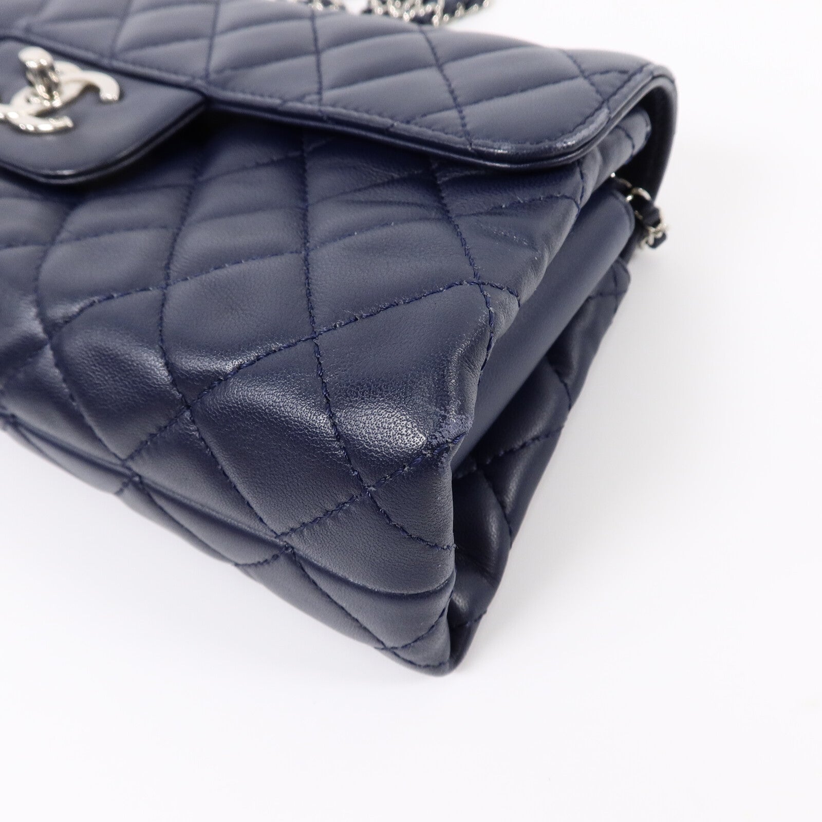 CHANEL 羊皮皮革Shoulder Bag鏈帶肩背袋