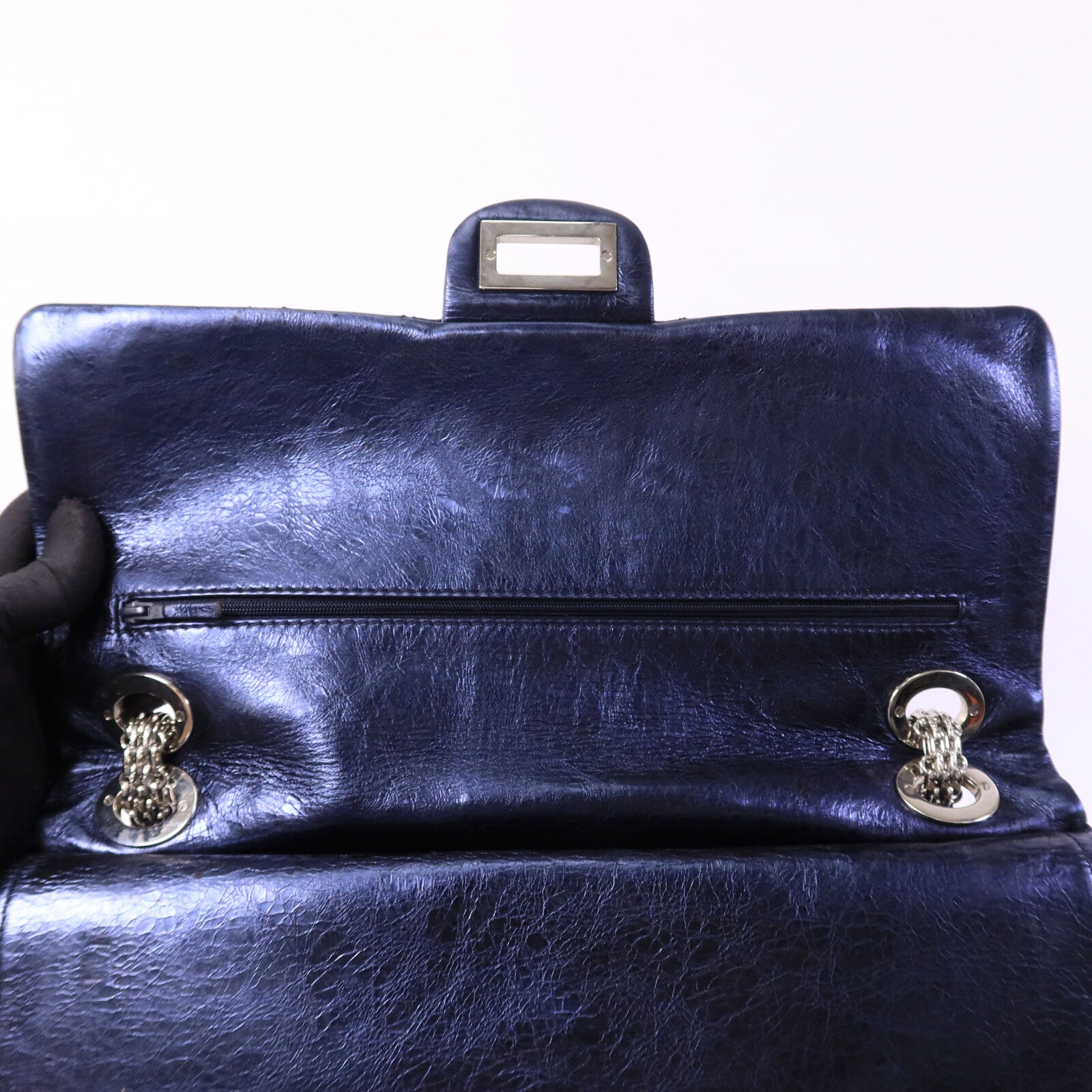 CHANEL 牛皮皮革2.55 Chain Shoulder Bag鏈帶肩背袋