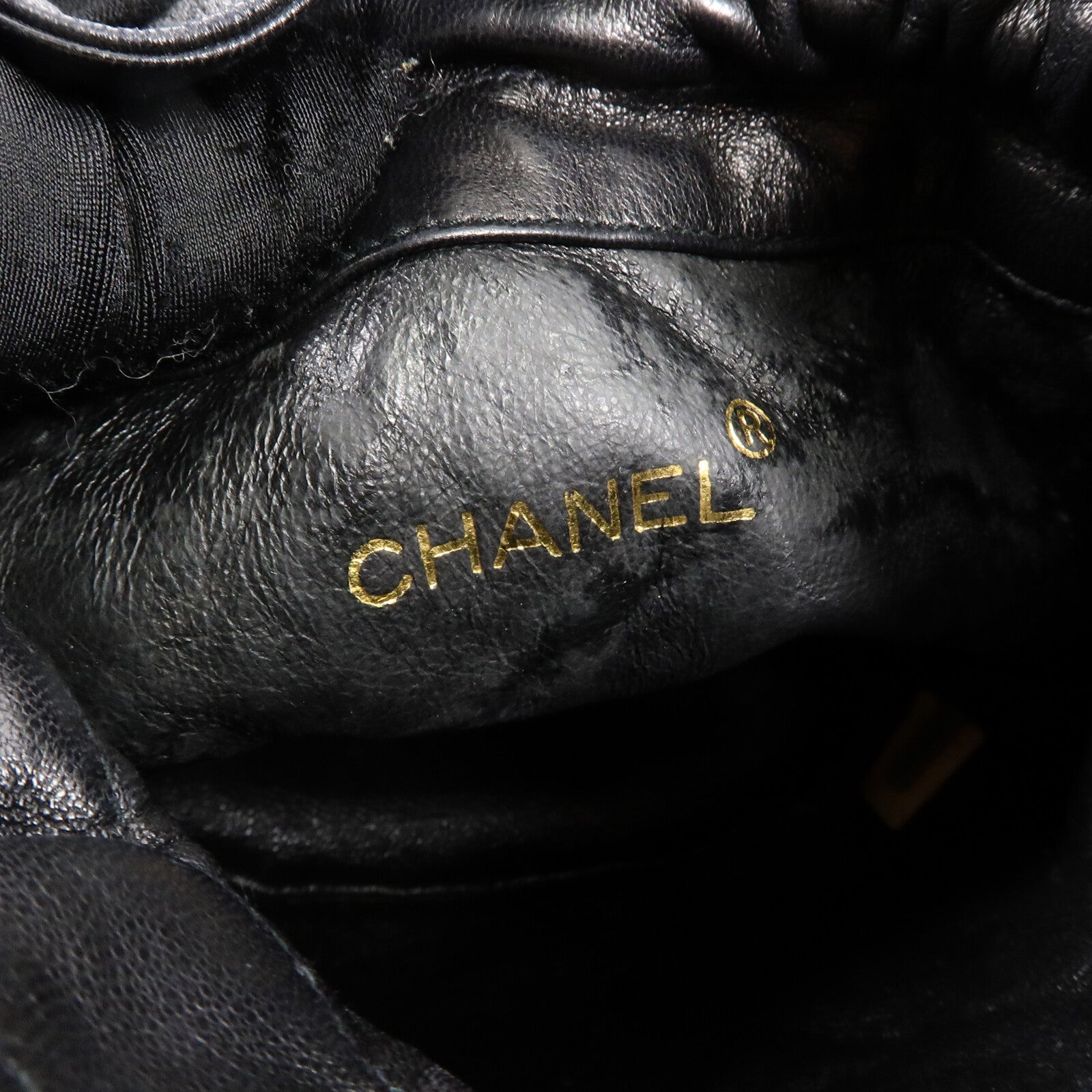CHANEL 羊皮皮革Vintage Bucket肩背袋