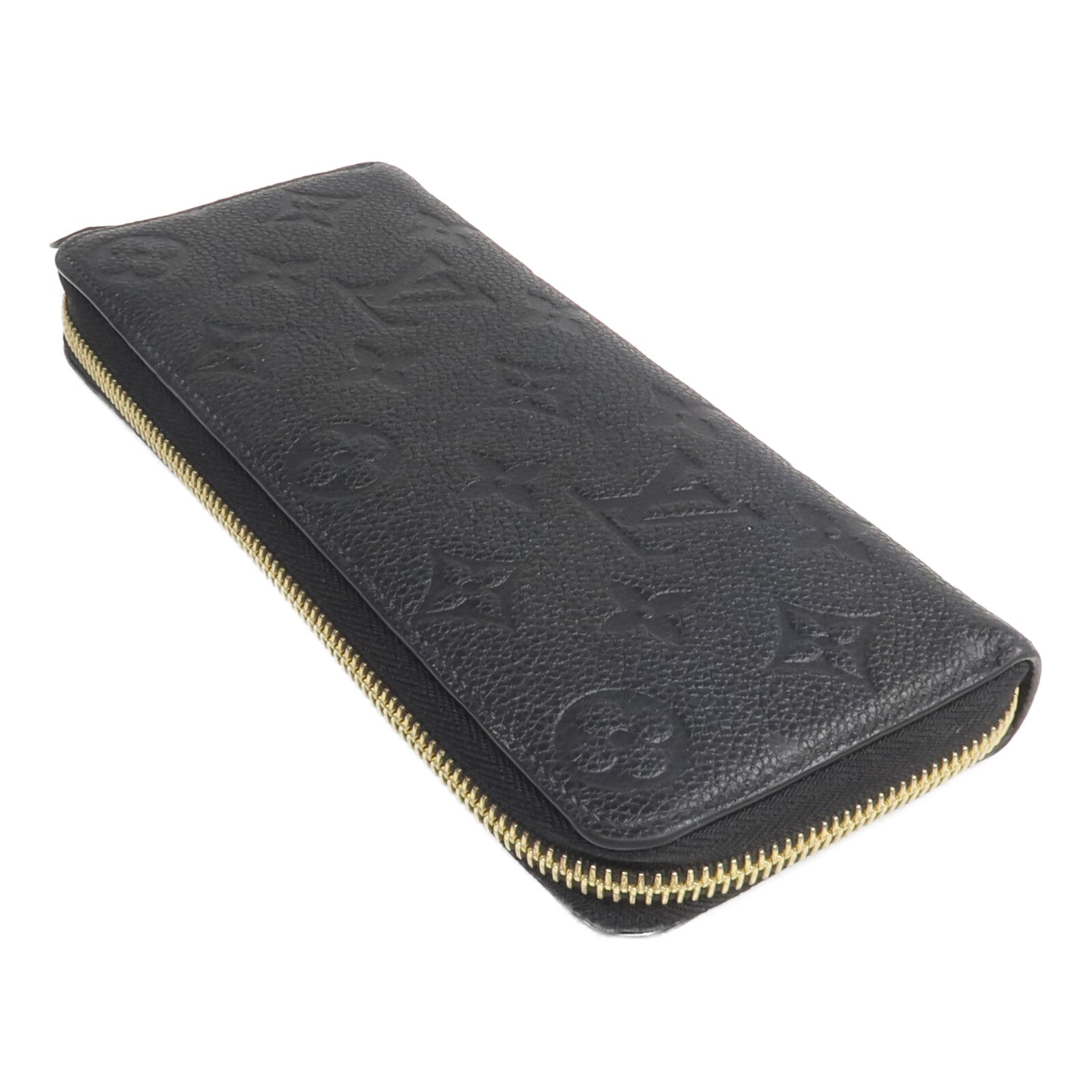 LOUIS VUITTON Monogram Empreinte Clemence Wallet 金扣長錢包