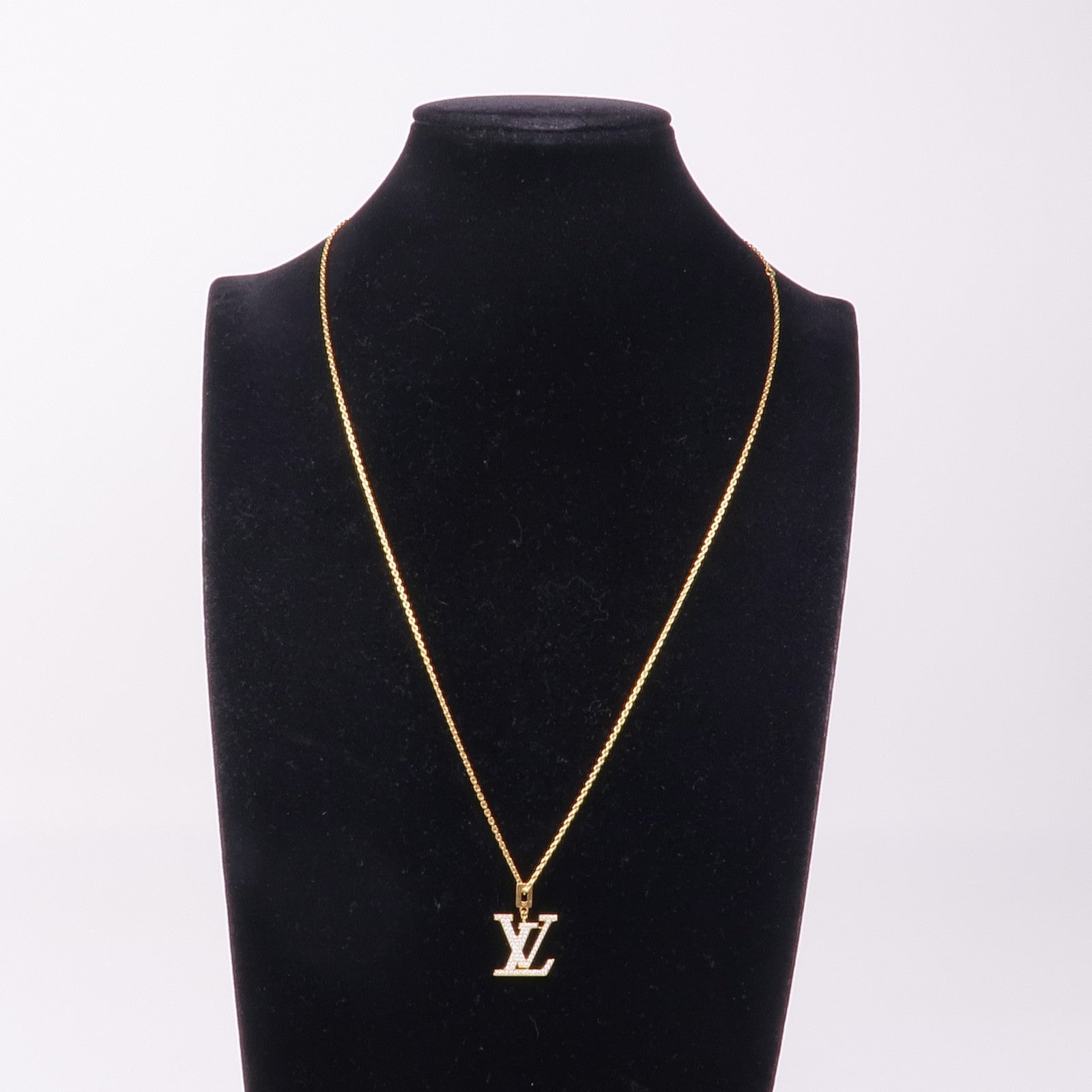 LOUIS VUITTON LV Idylle Blossom Necklace Q93849 18K Yellow Gold