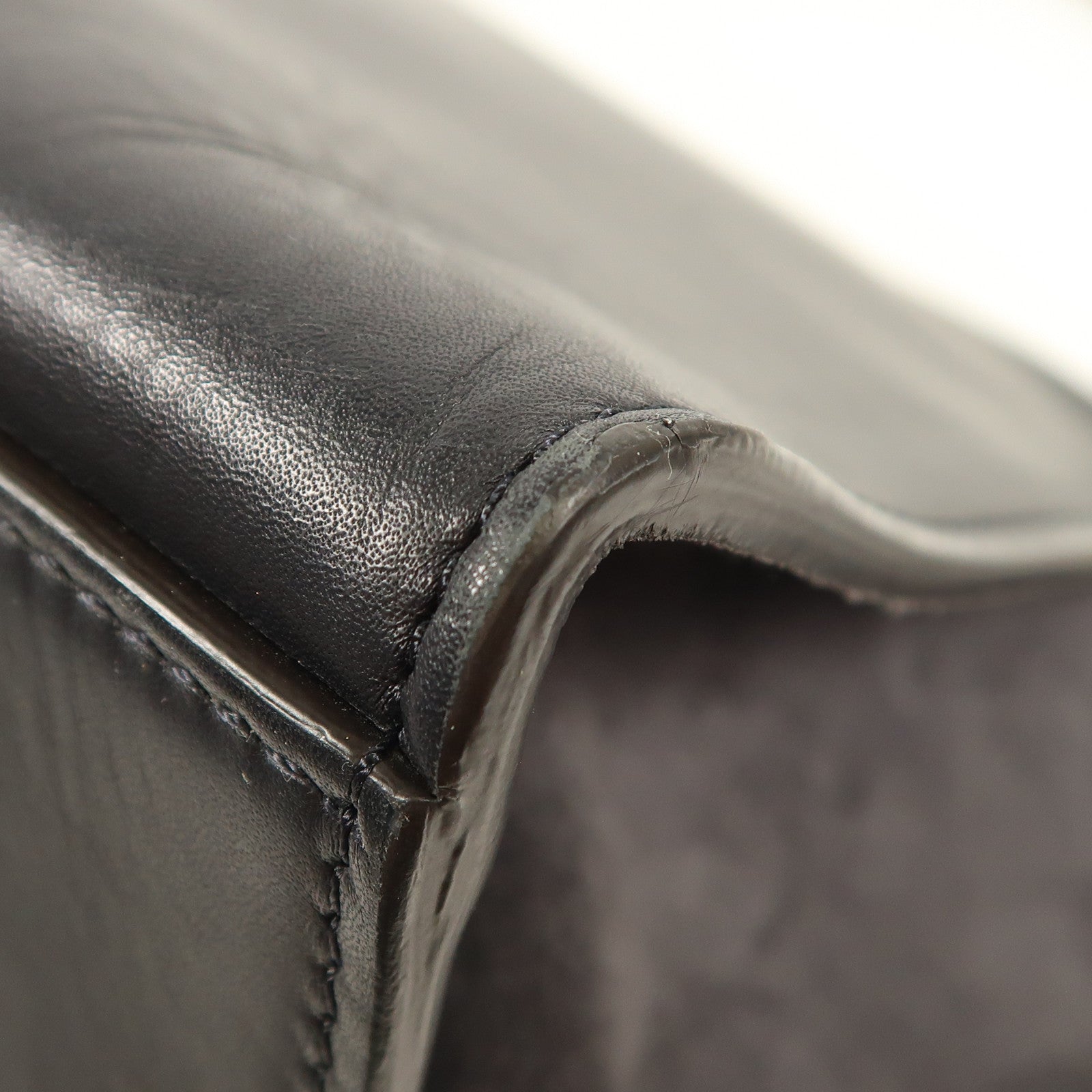 CELINE 牛皮皮革Shoulder Bag銀扣手挽肩背兩用袋