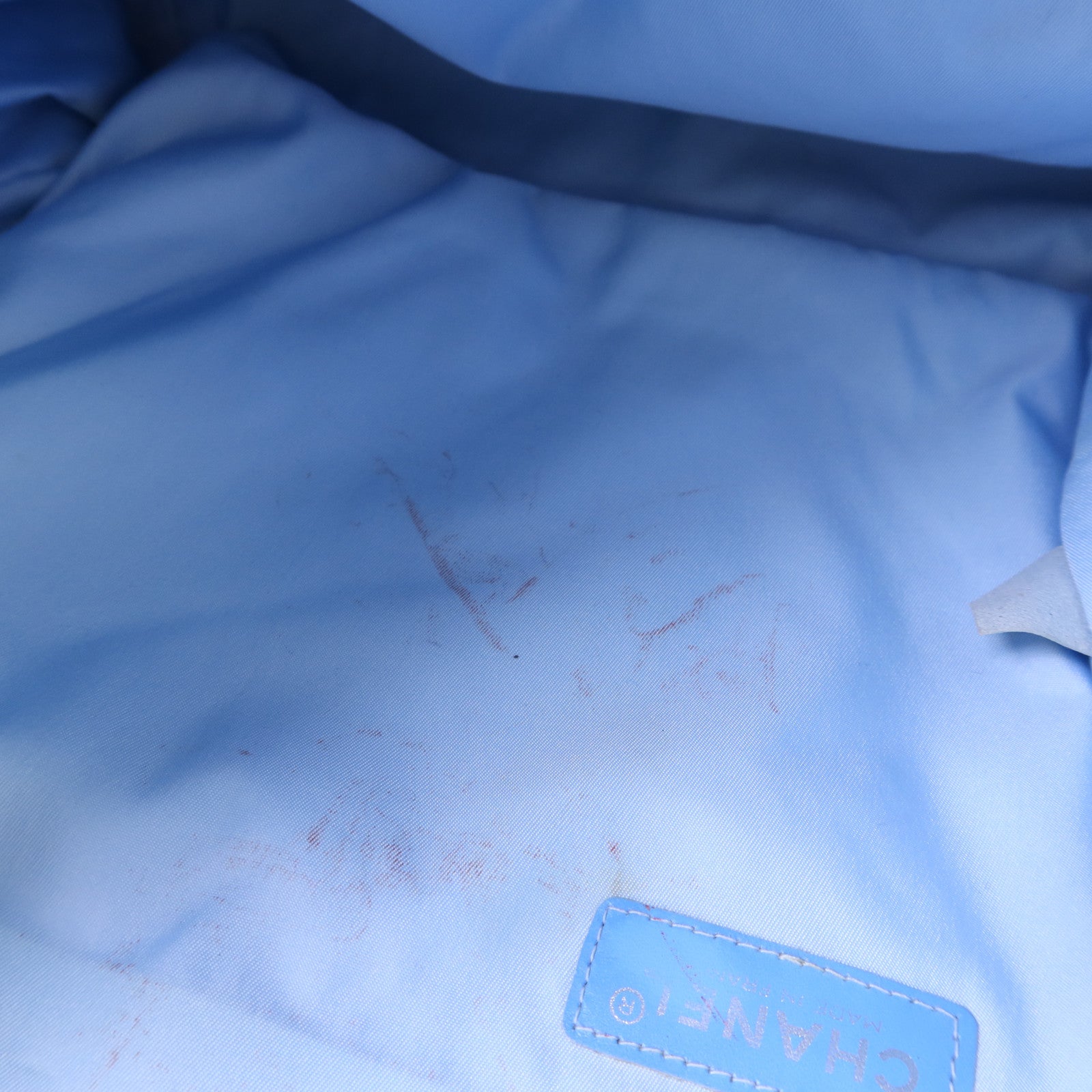 CHANEL 尼龍Travel Line Tote Bag銀扣手挽袋