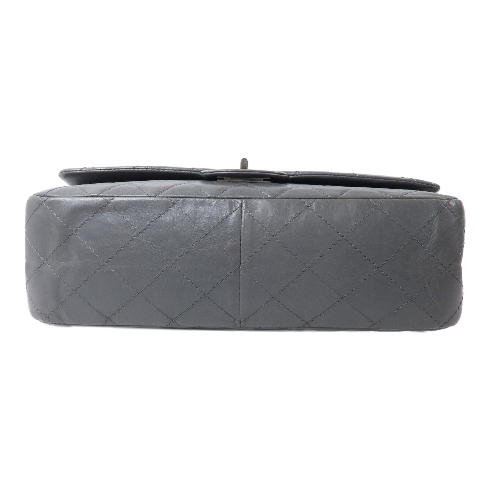 CHANEL 牛皮皮革2.55鏈帶肩背袋