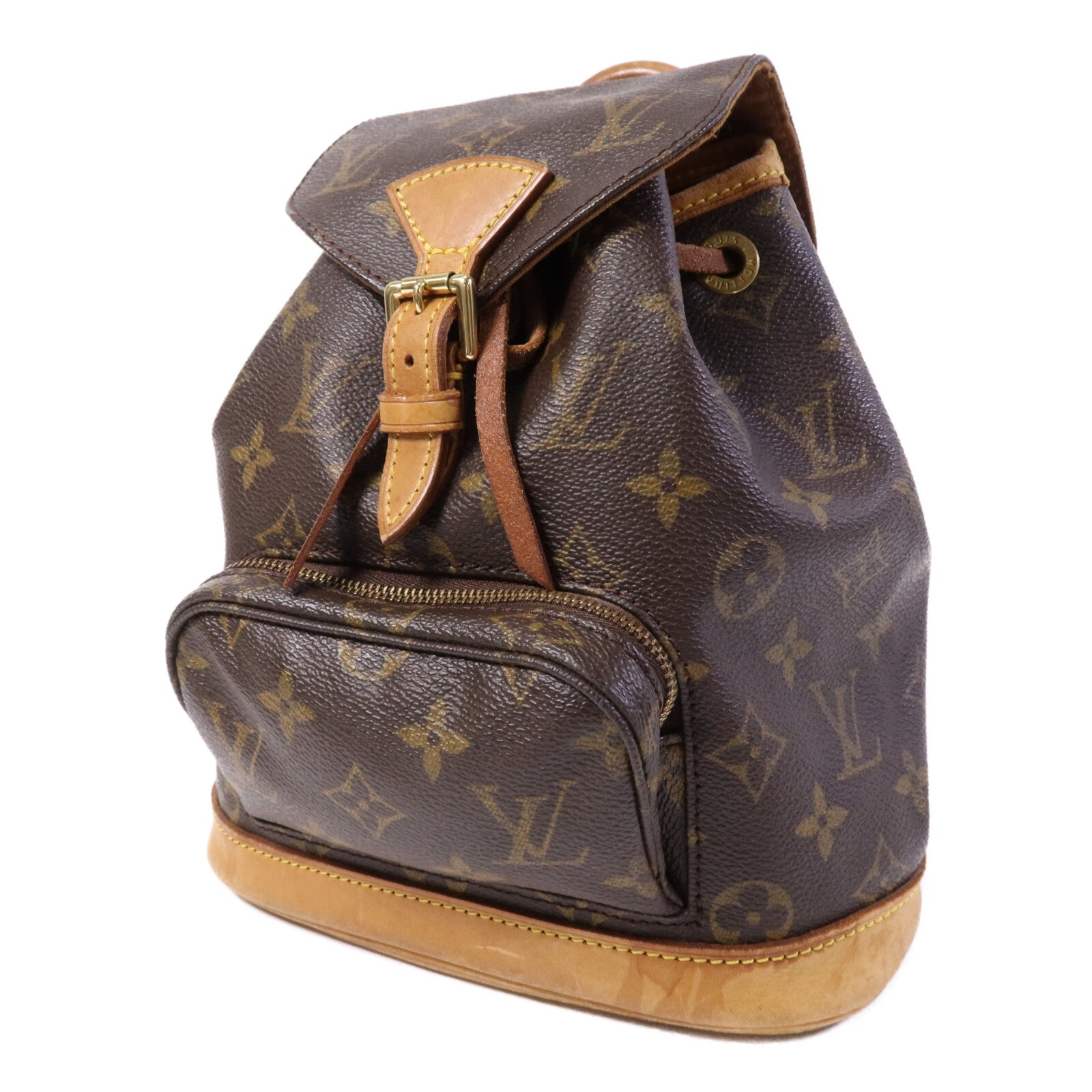LOUIS VUITTON Monogram Montsouris PM金扣背包
