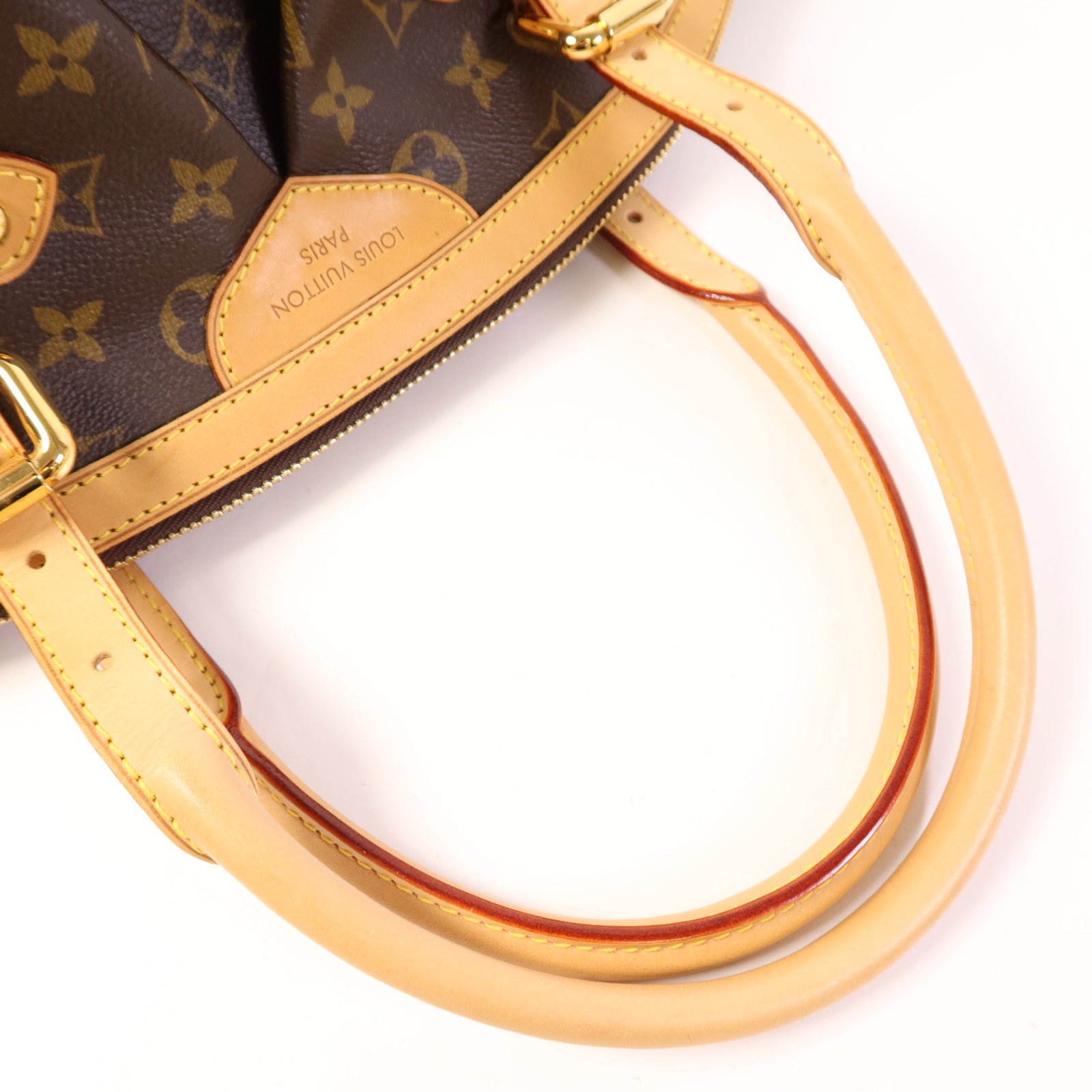 LOUIS VUITTON Monogram Tivoli GM金扣肩背袋