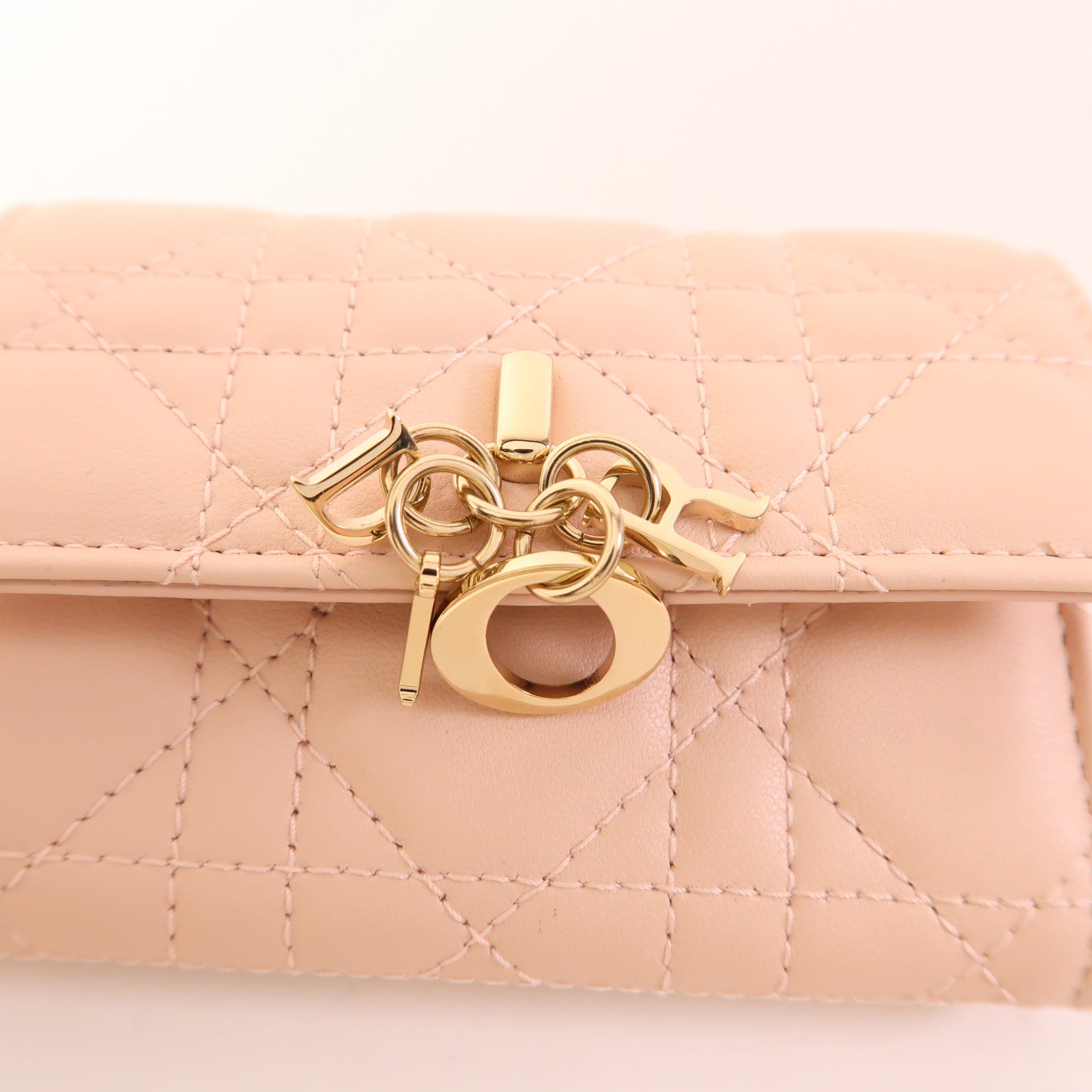 Dior 羊革皮革Card Case金扣卡片套