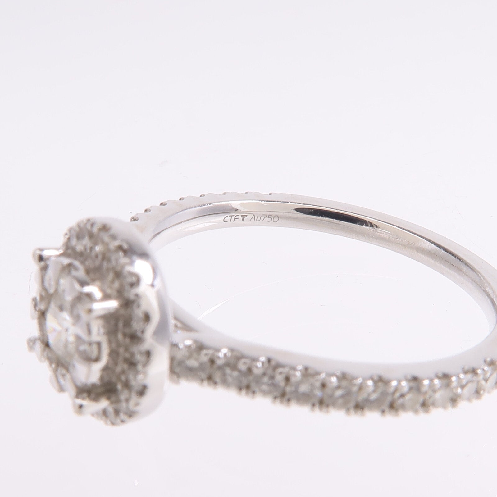 JEWELRY 18K白金Ring鑽石戒指
