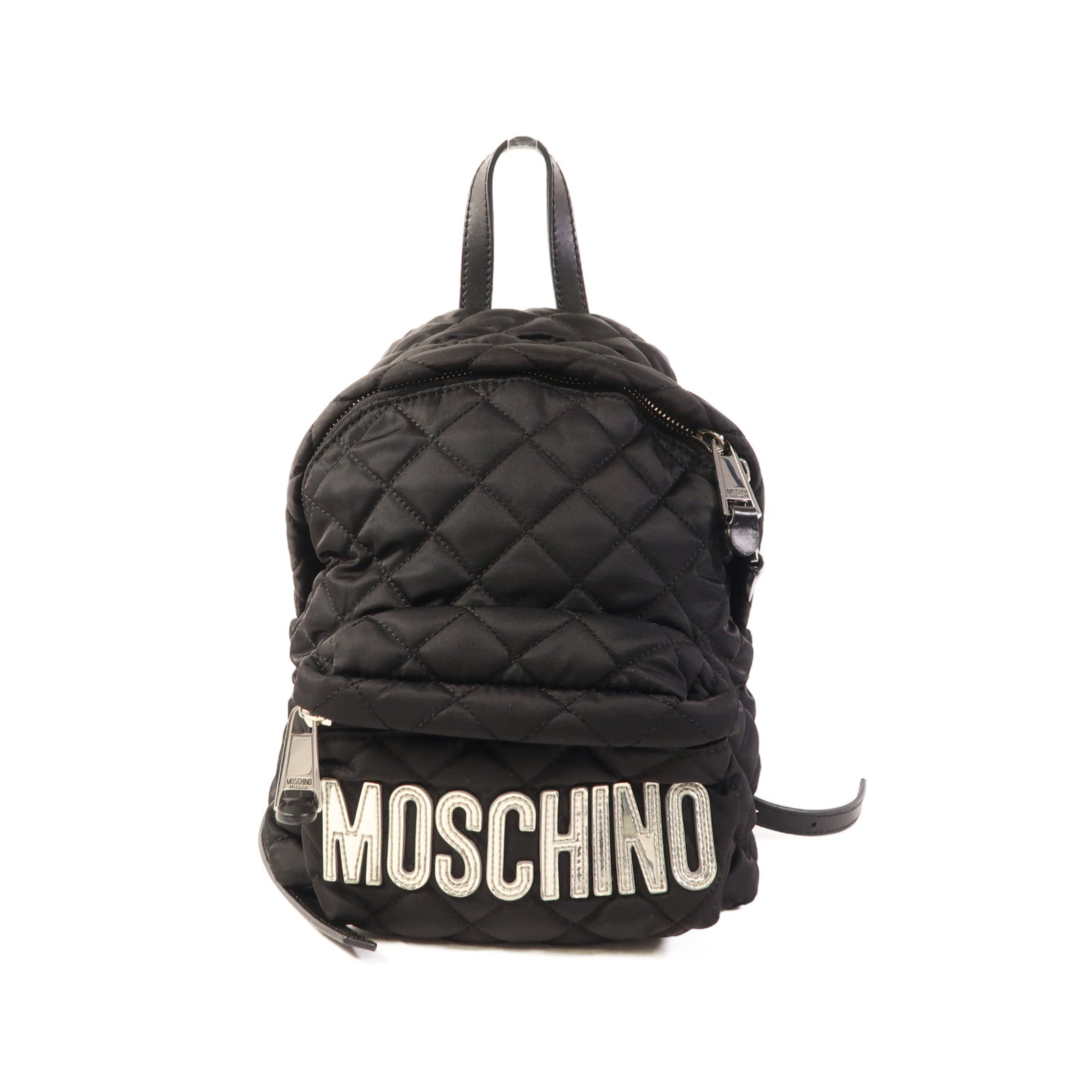 MOSCHINO SHW Backpack Rucksack Nylon Black