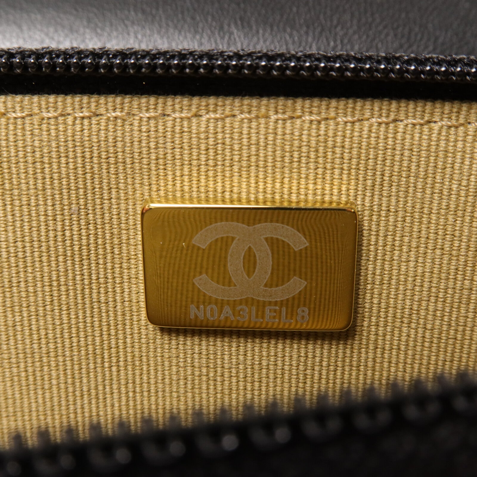 CHANEL 羊皮皮革Wallet On Chain With Gold Ball鏈帶肩背袋