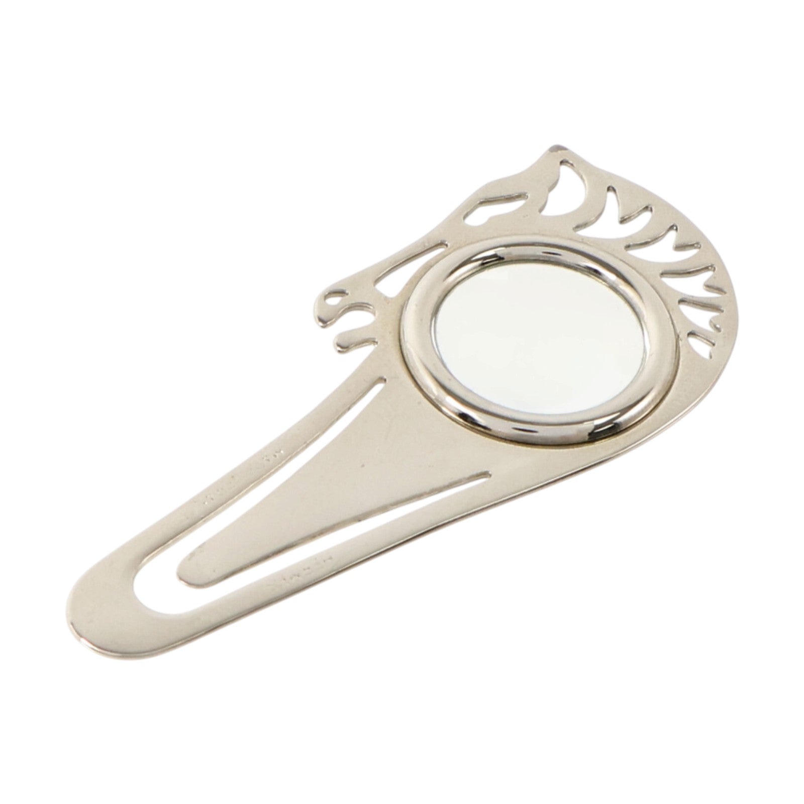 HERMES 金屬Cheval Magnifying Glass Book Mark書籤