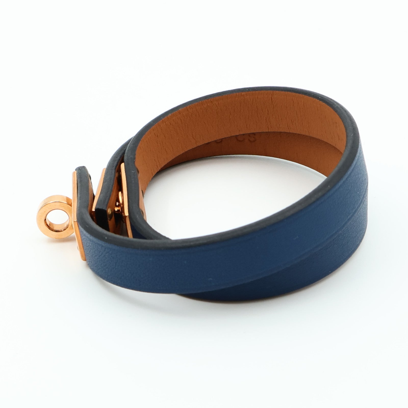 HERMES 【激減優惠】Swift皮革Mini Kelly Double Tour Bracelet金扣手鏈