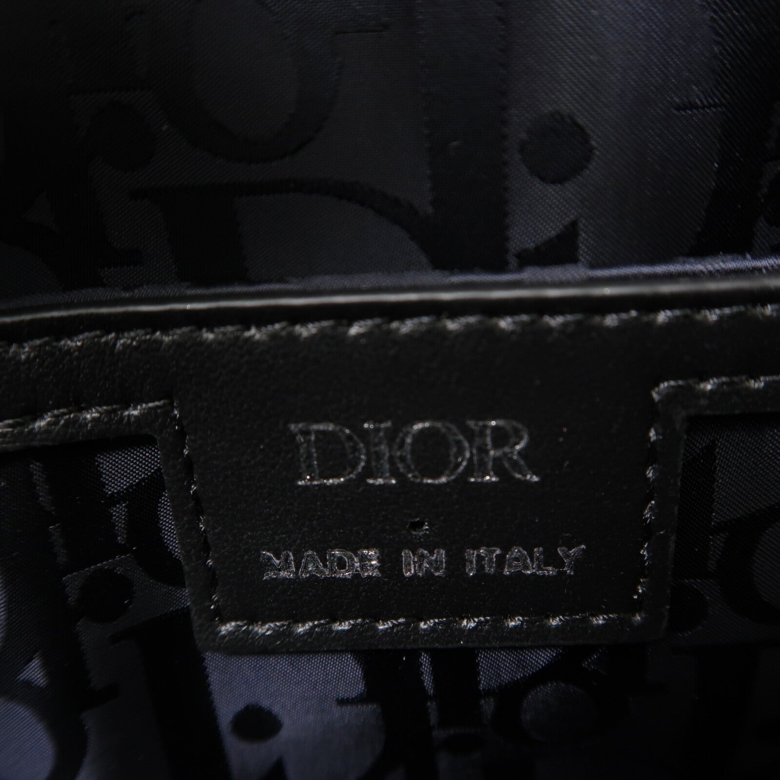 Dior 尼龍/牛皮皮革Lewis Hamilton Rider 2.0肩背袋