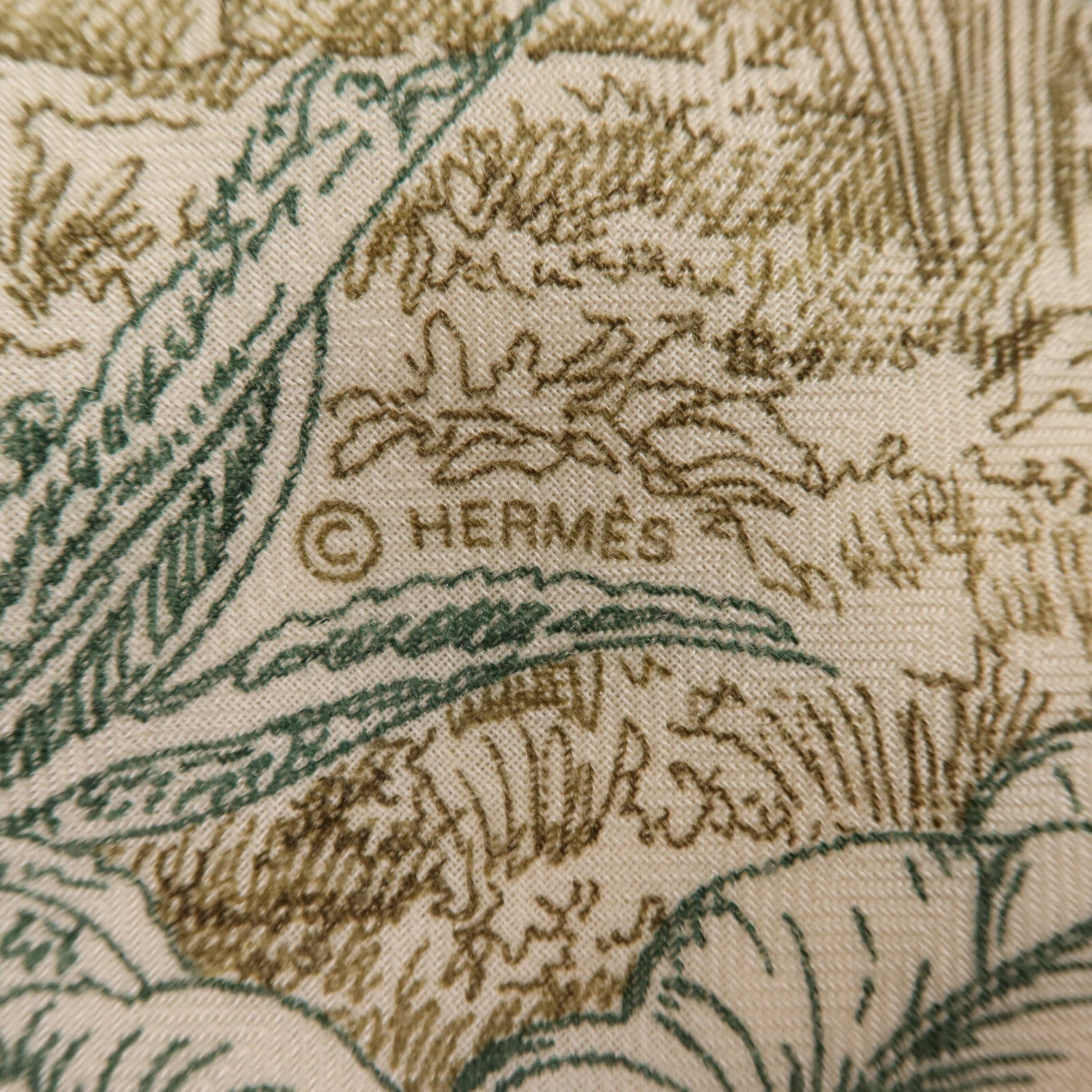 HERMES 羊絨Scarf圍巾