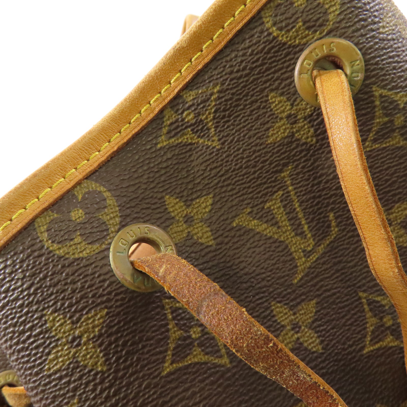 LOUIS VUITTON 【激減優惠】Monogram Montsouris GM金扣背包