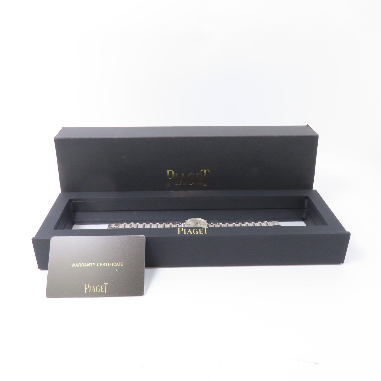 PIAGET Dancer 18K白金手錶石英機芯銀色