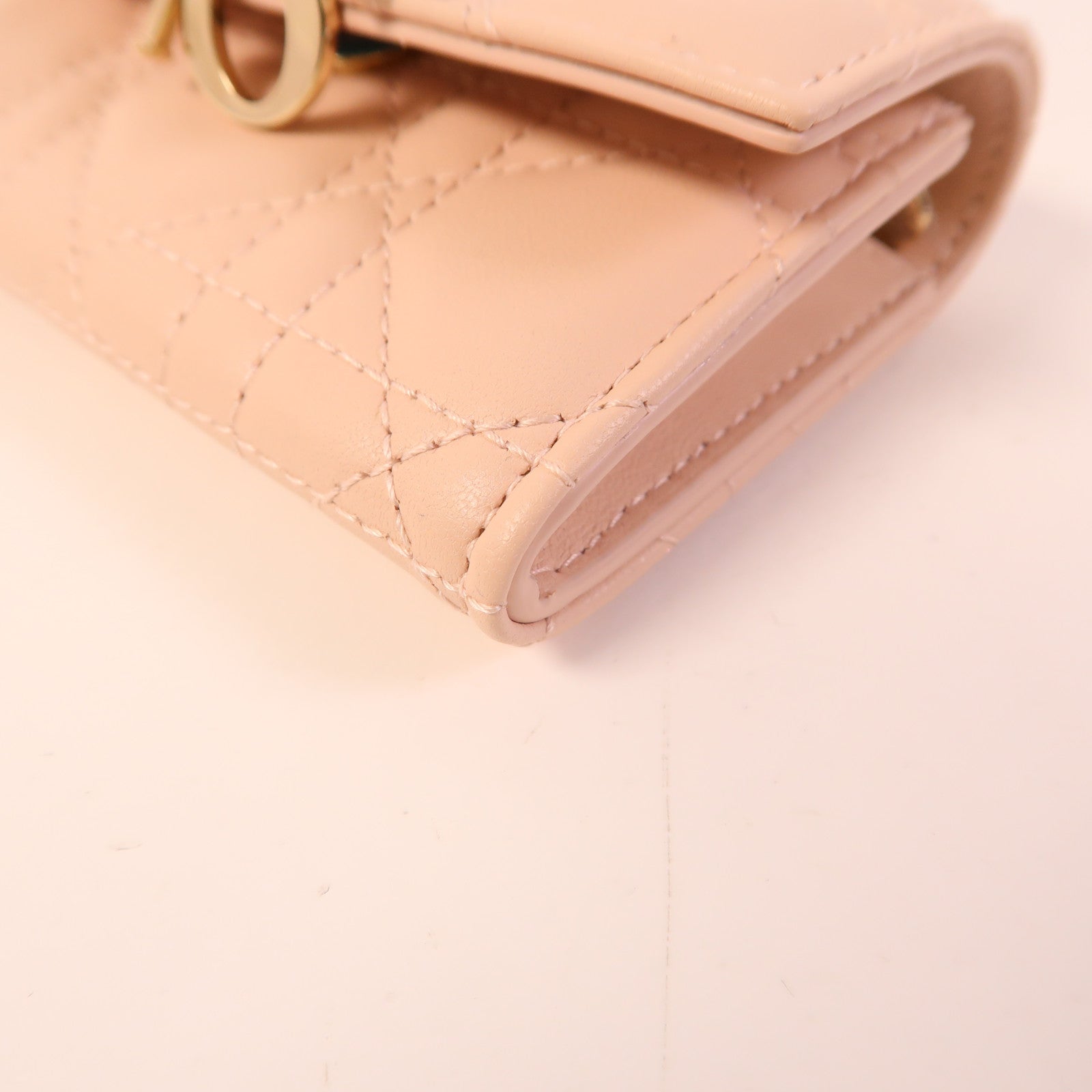 Dior 羊革皮革Card Case金扣卡片套