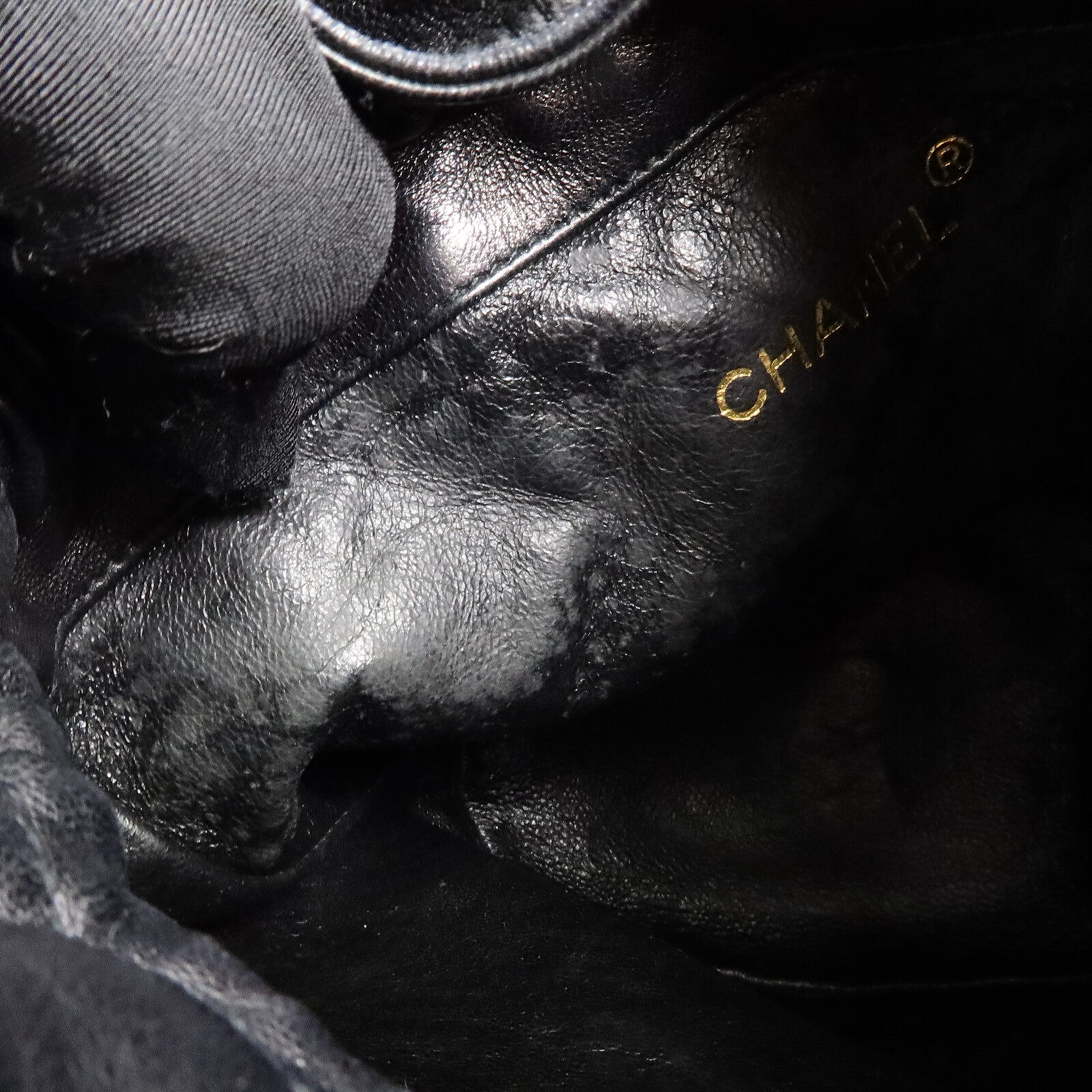 CHANEL 羊皮皮革Vintage Bucket肩背袋