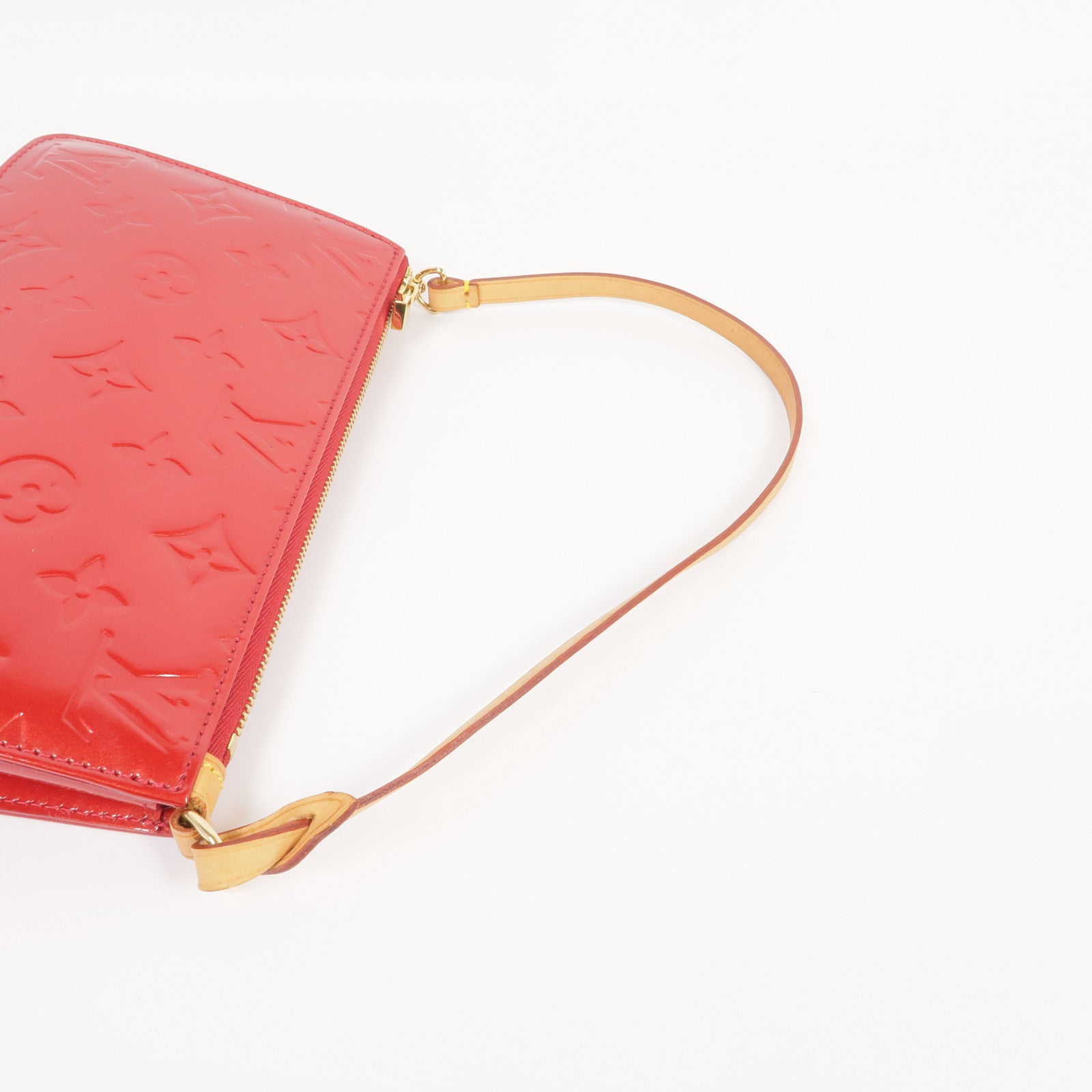 LOUIS VUITTON Monogram Vernis Lexington金扣手挽袋