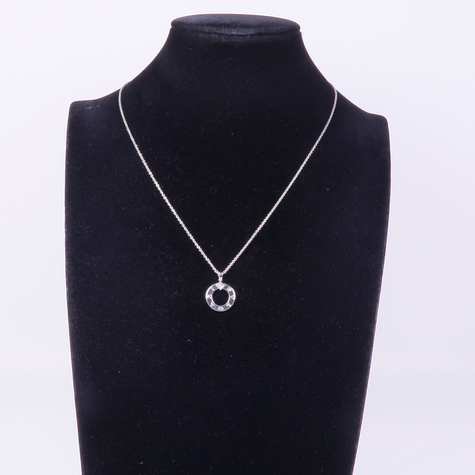 BVLGARI 18K白金Bvlgari Bvlgari Necklace鑽石項鍊