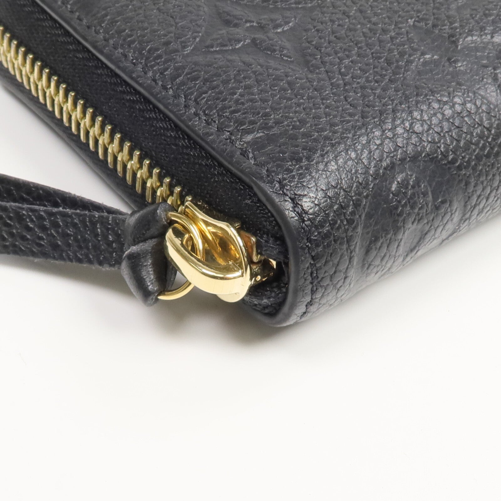 LOUIS VUITTON Monogram Empreinte Clemence Wallet 金扣長錢包