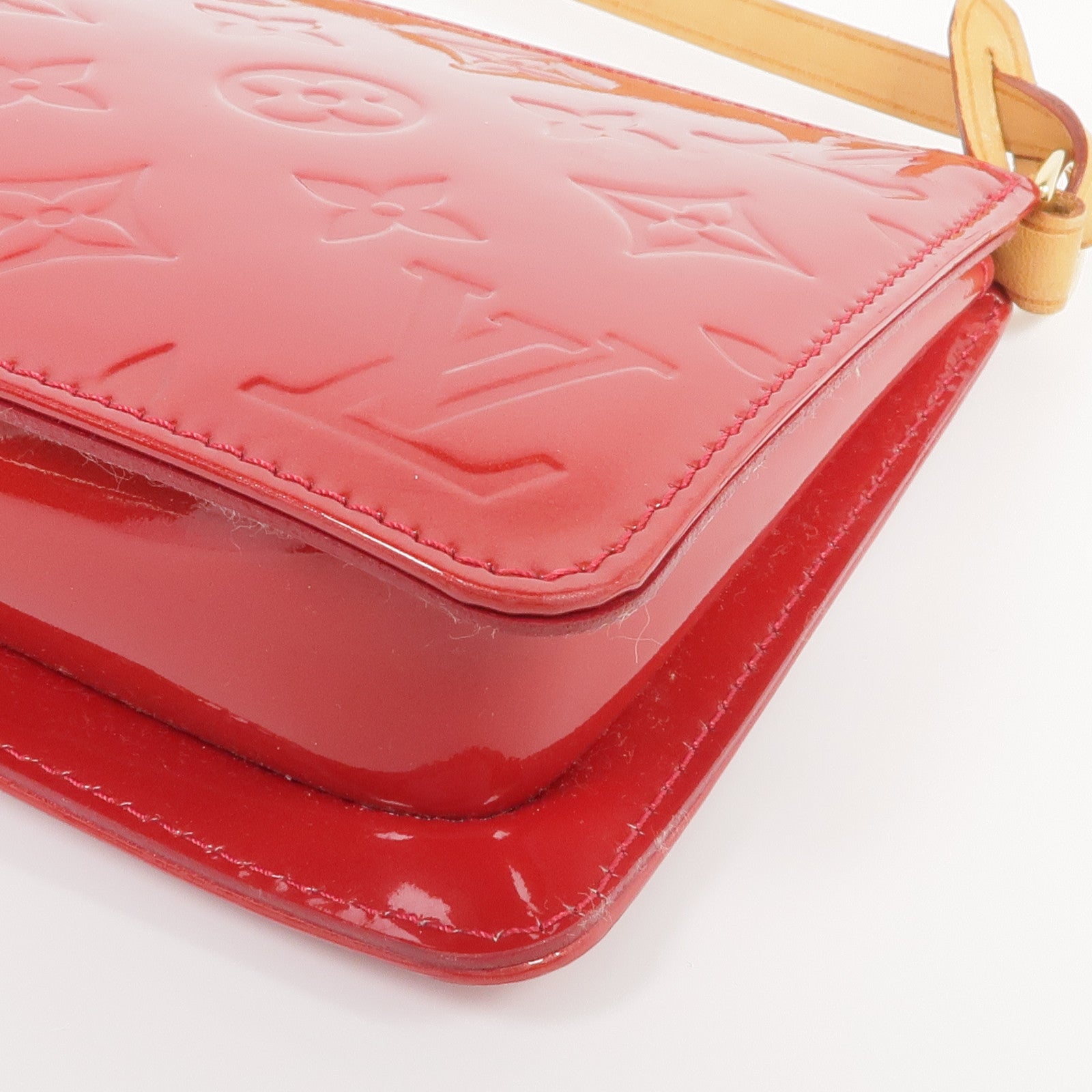 LOUIS VUITTON Monogram Vernis Lexington金扣手挽袋