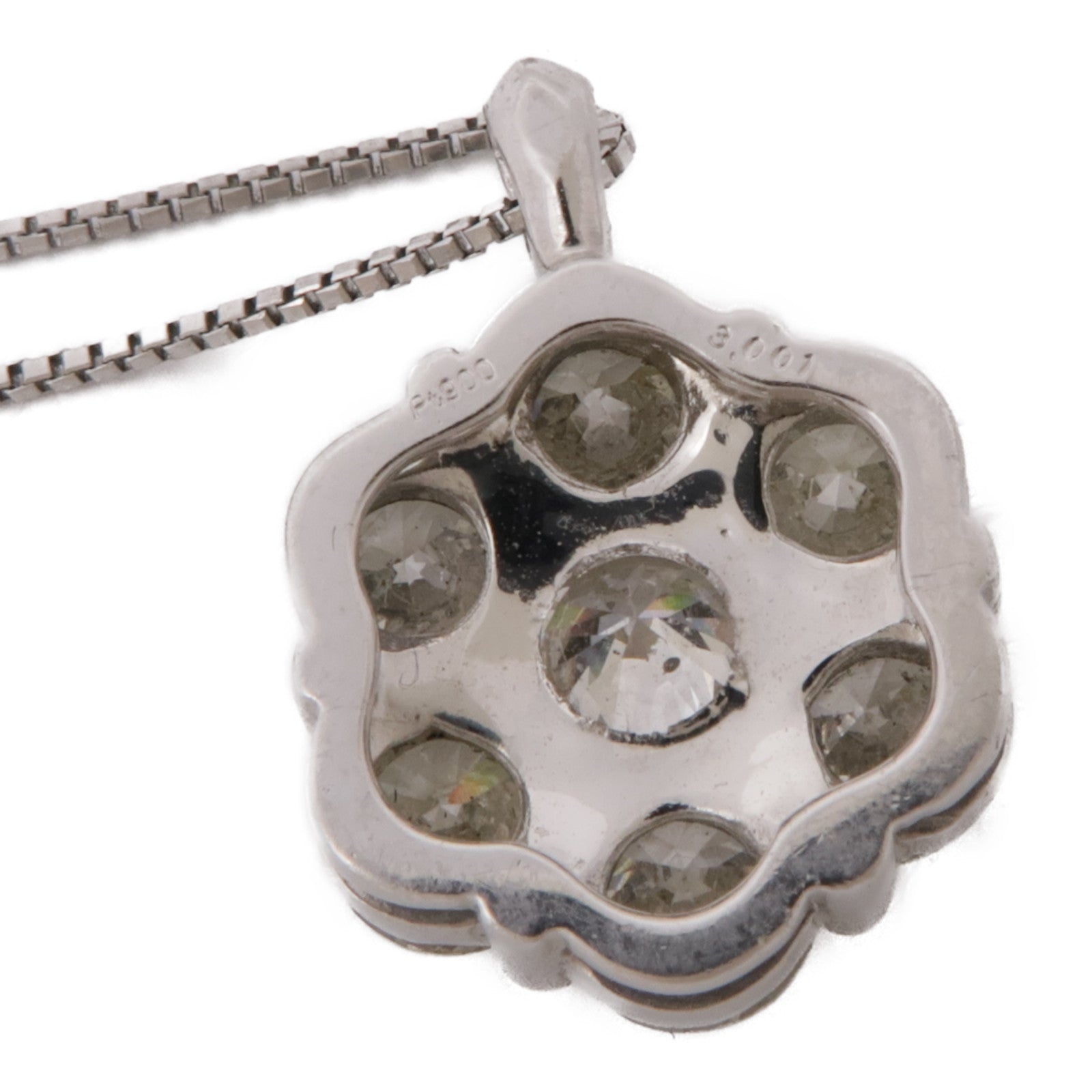 JEWELRY PT900/PT850鉑金Diamond Necklace鑽石項鍊