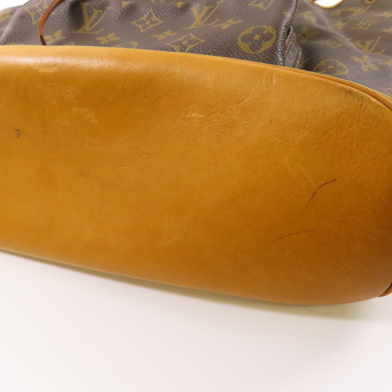 LOUIS VUITTON LV GHW Montsouris GM Backpack Rucksack M51135 Monogram Brown