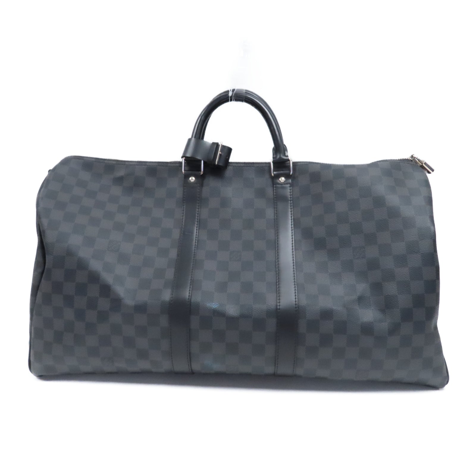 LOUIS VUITTON (PRICE DOWN) LV SHW Keepall Bandouliere 55 2way Bag N41413 Damier Graphite