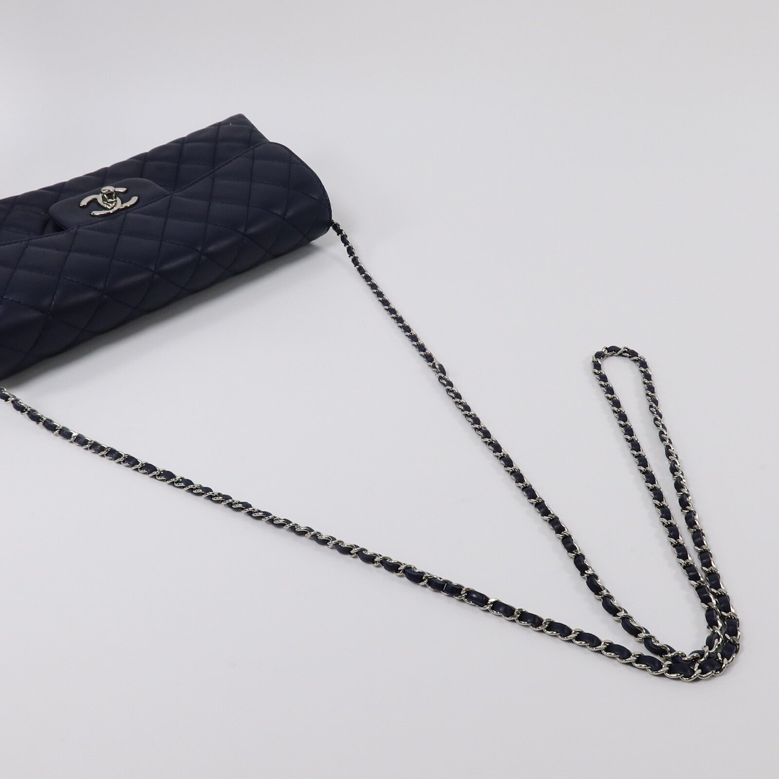 CHANEL 羊皮皮革Shoulder Bag鏈帶肩背袋
