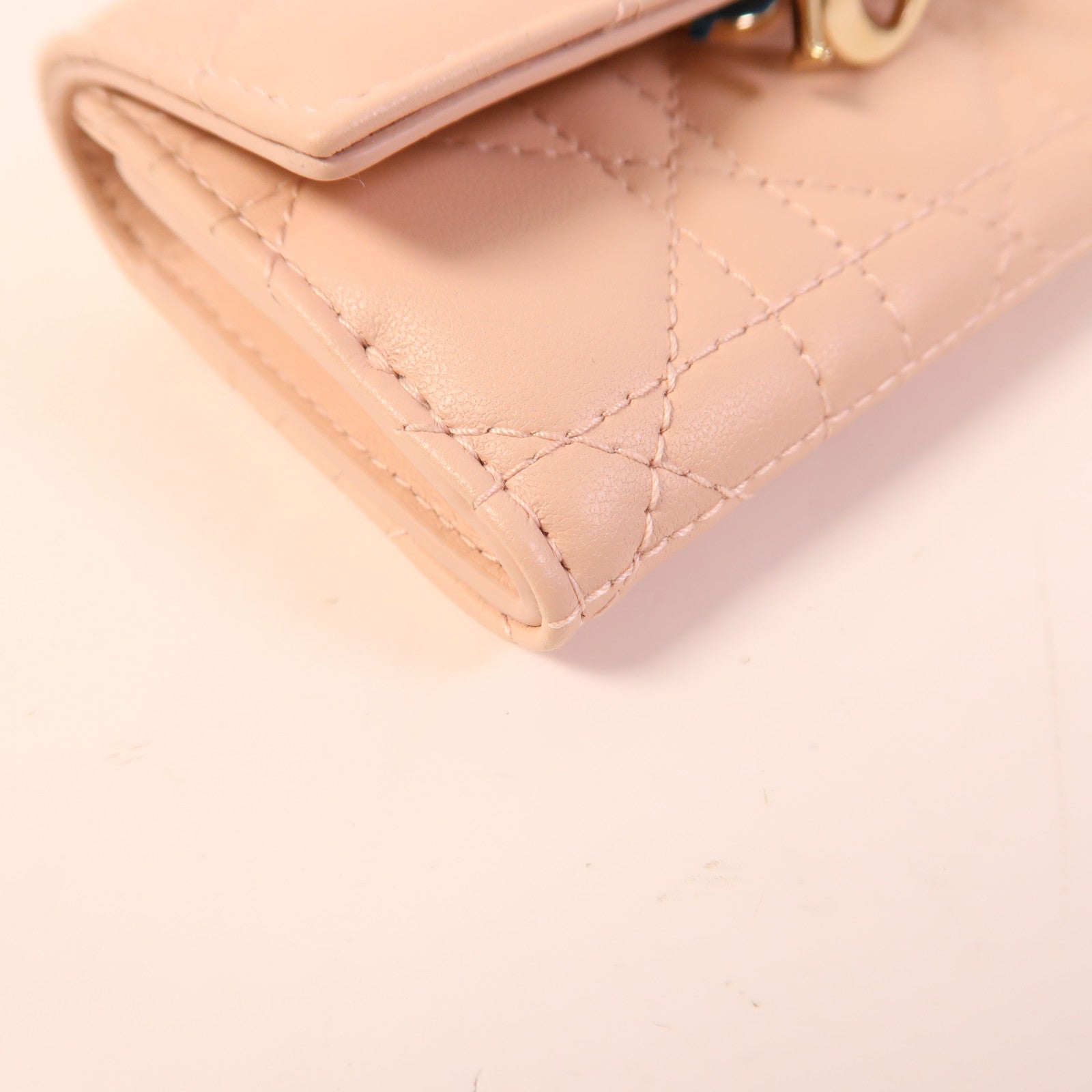 Dior 羊革皮革Card Case金扣卡片套