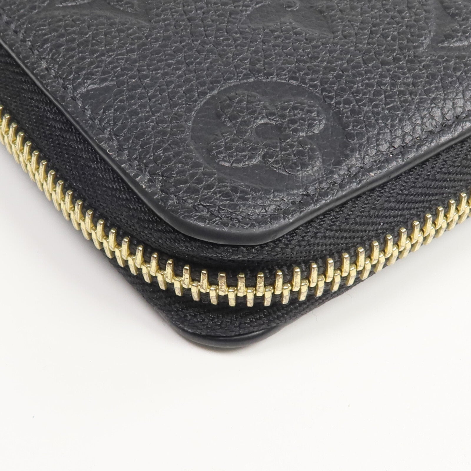 LOUIS VUITTON Monogram Empreinte Clemence Wallet 金扣長錢包