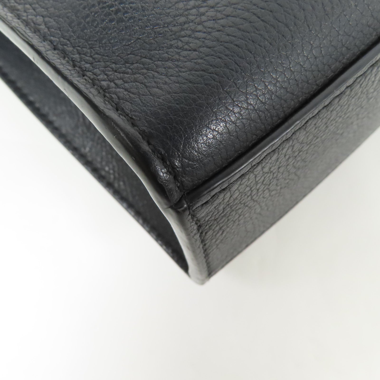 LOUIS VUITTON 牛皮皮革My Lock Me銀扣肩背袋