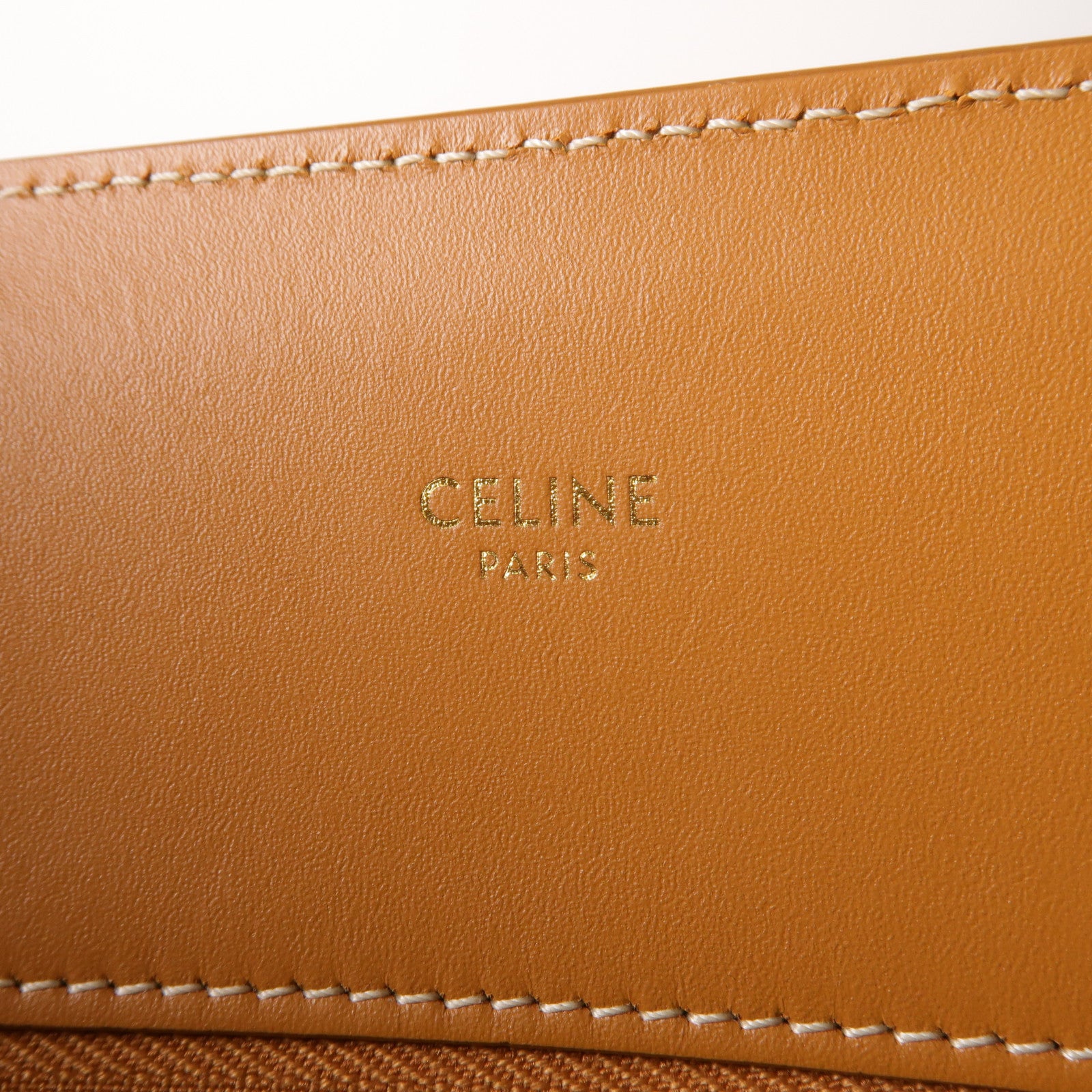 CELINE 帆布Vertical Cabas 金扣手挽肩背兩用袋