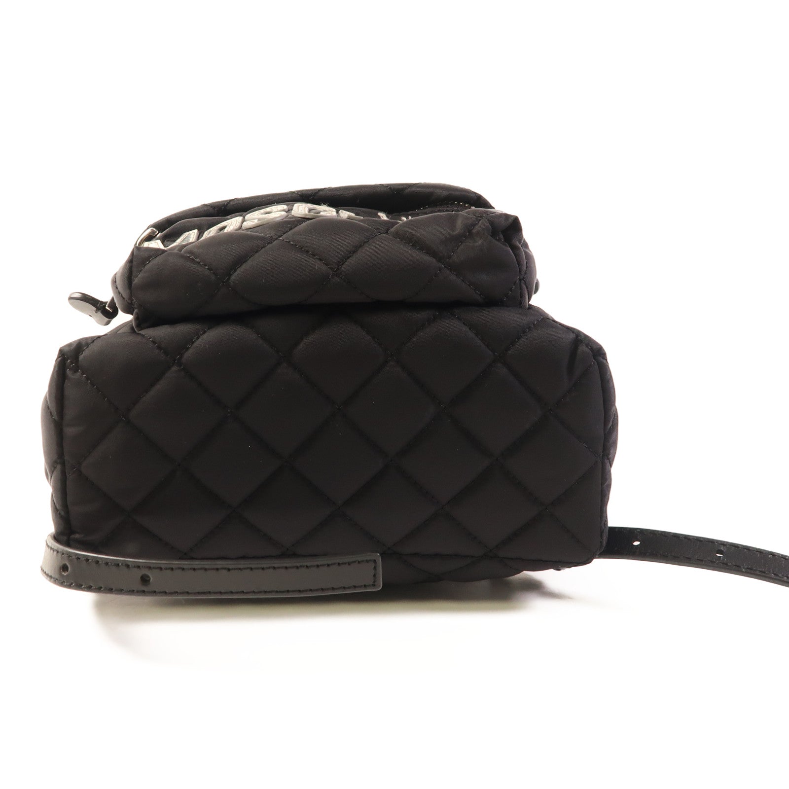 MOSCHINO SHW Backpack Rucksack Nylon Black