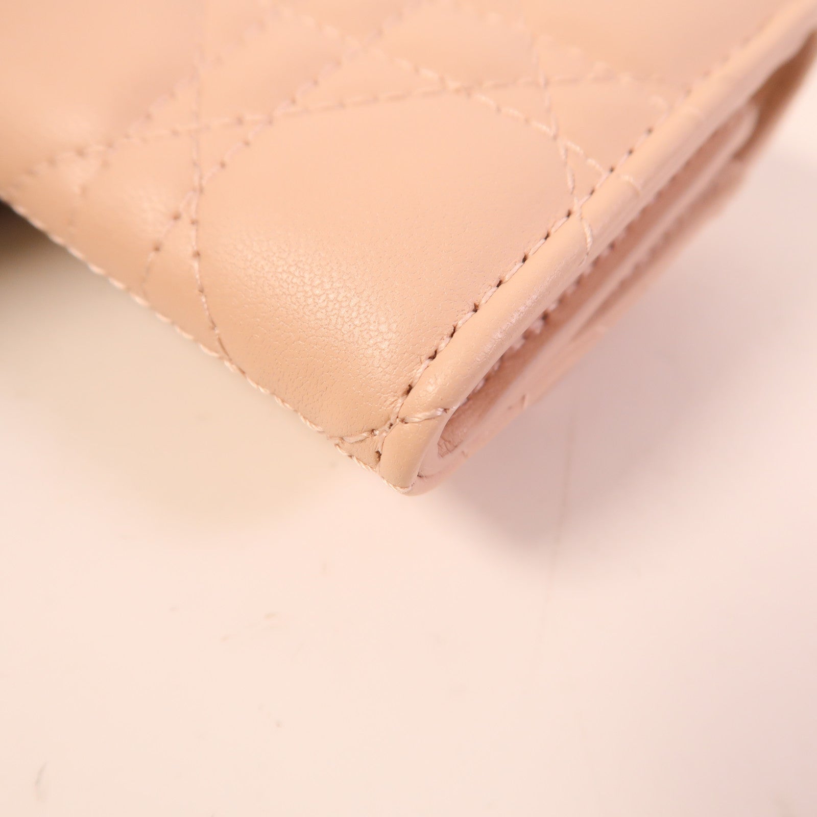 Dior 羊革皮革Card Case金扣卡片套