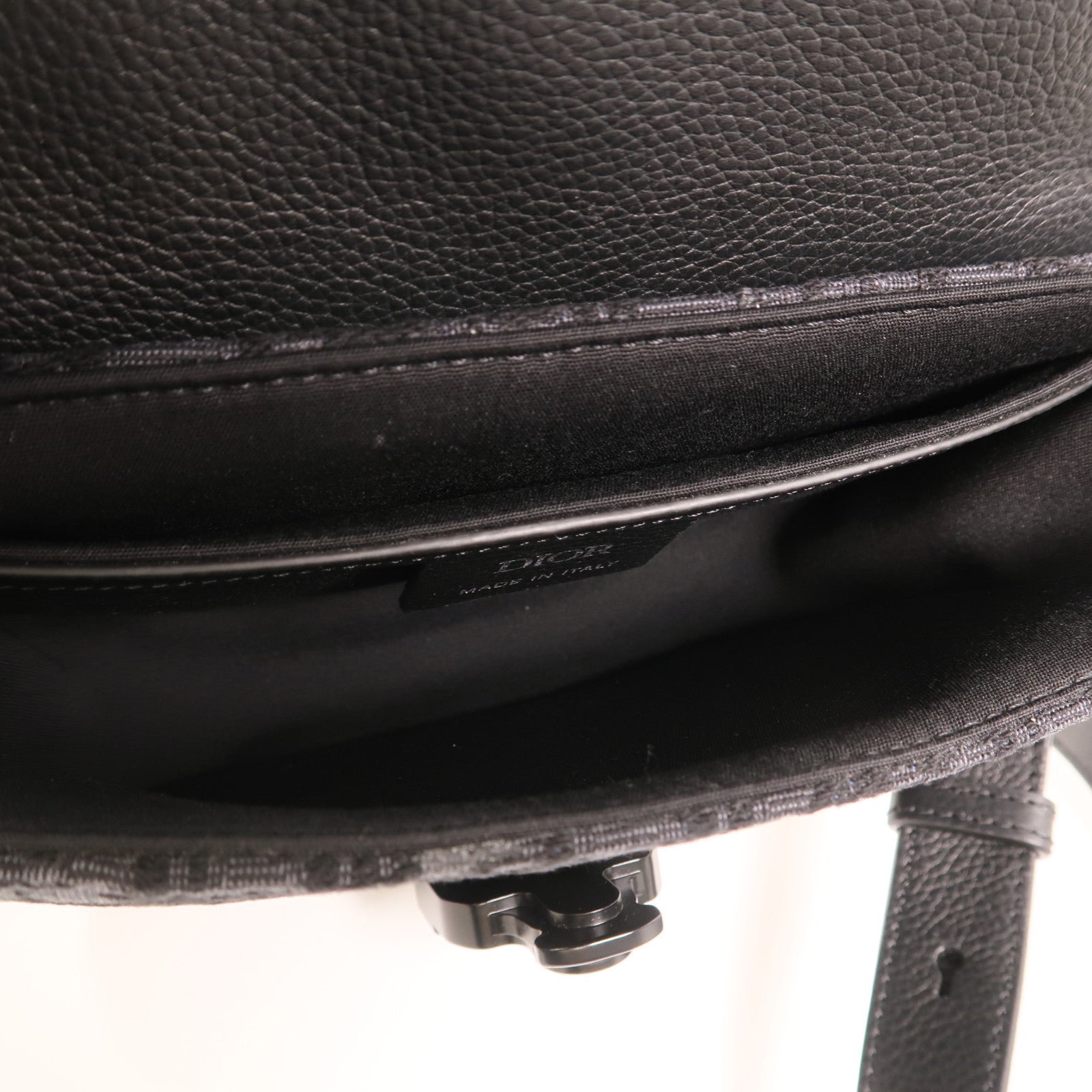 Dior 帆布Mini Saddle Messenger肩背袋