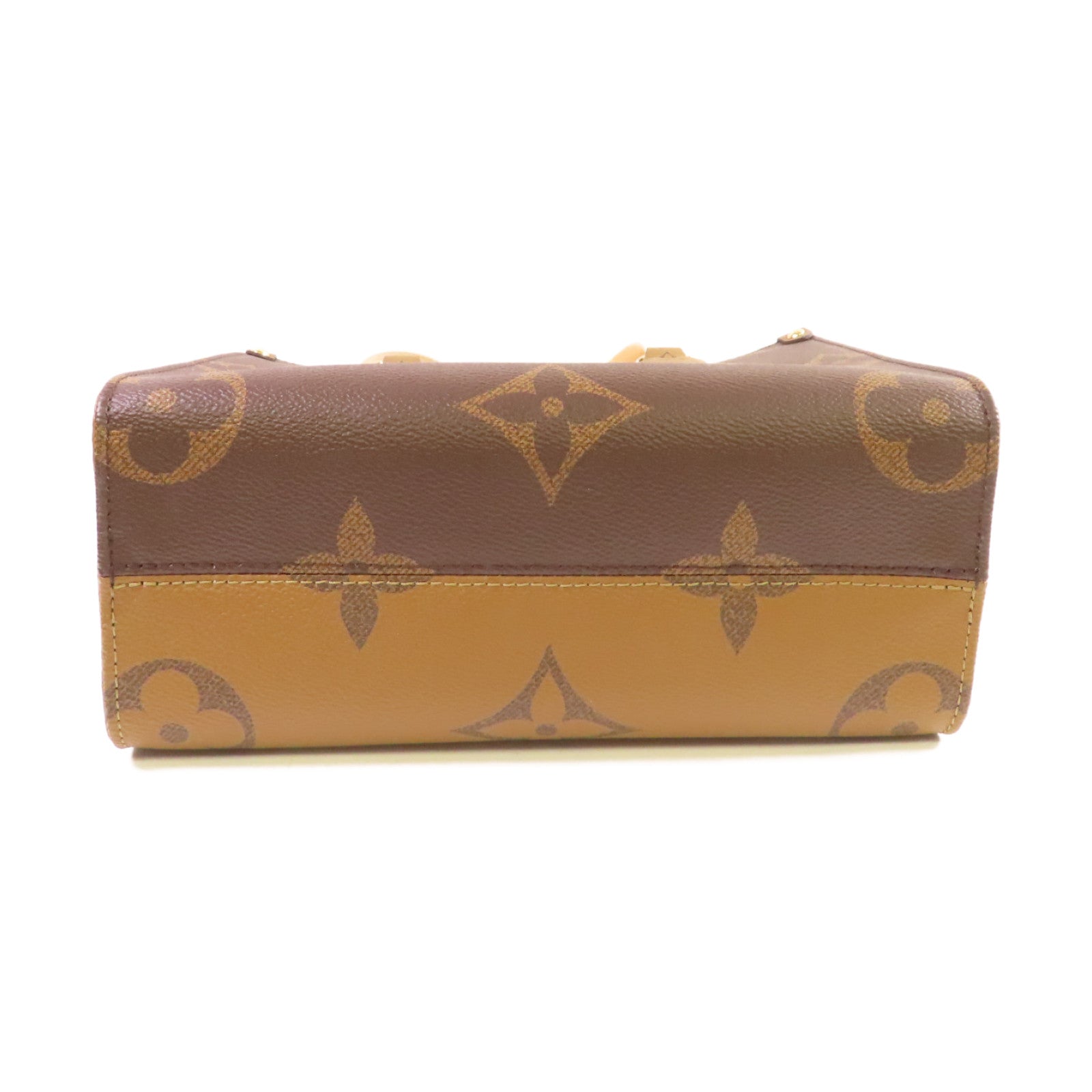 LOUIS VUITTON Monogram OnTheGo PM 2Way Shoulder Bag手挽肩背兩用袋啡色