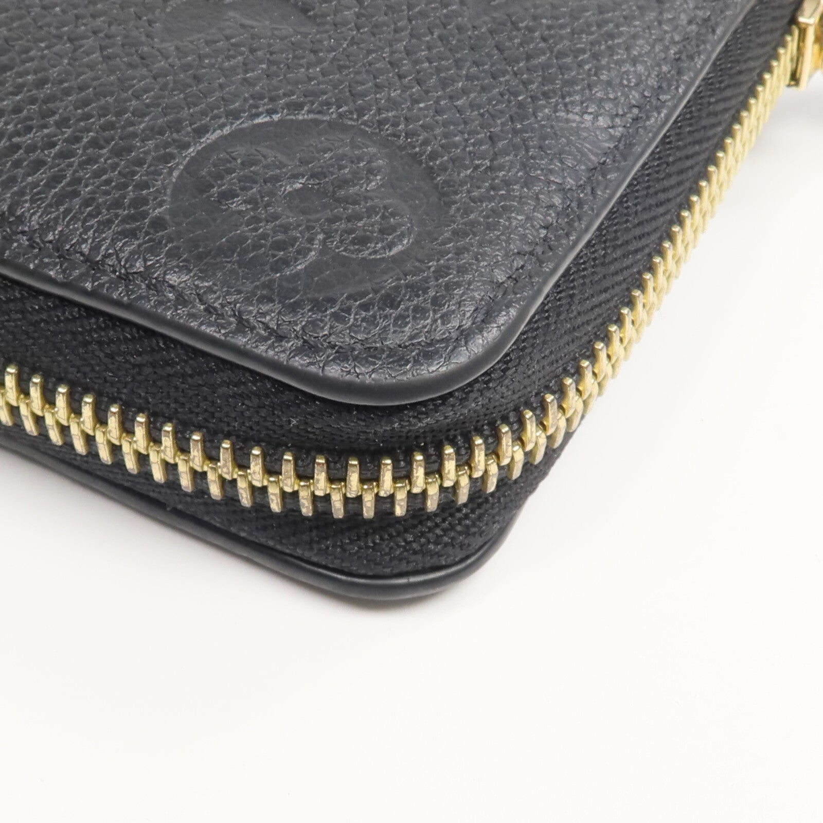 LOUIS VUITTON Monogram Empreinte Clemence Wallet 金扣長錢包