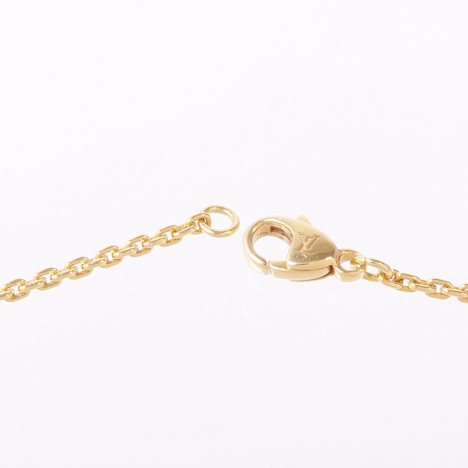 LOUIS VUITTON LV Idylle Blossom Necklace Q93849 18K Yellow Gold