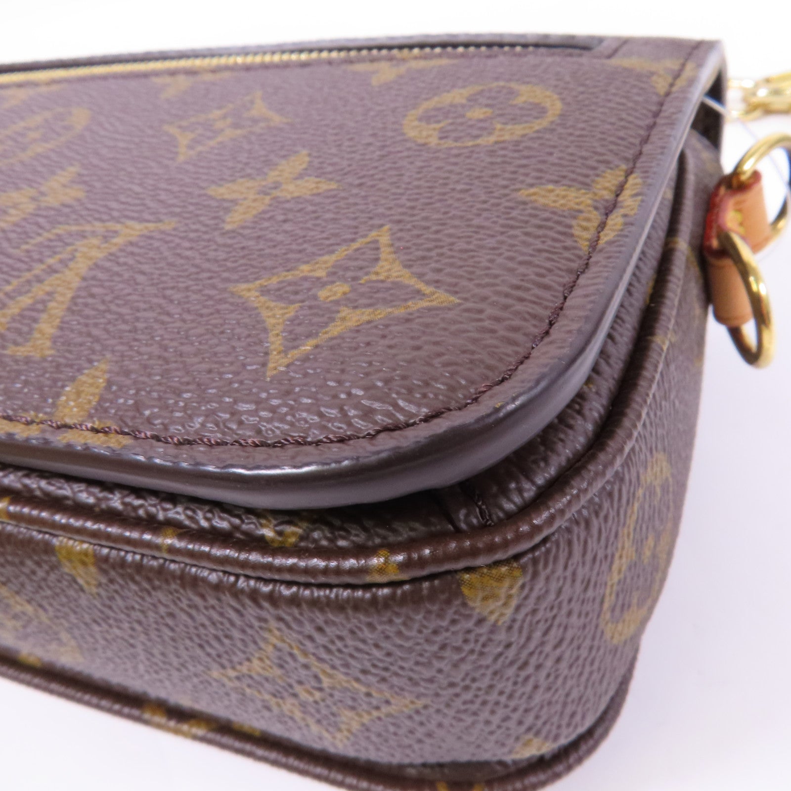 LOUIS VUITTON Monogram Pochette Metis East West金扣手挽肩背兩用袋