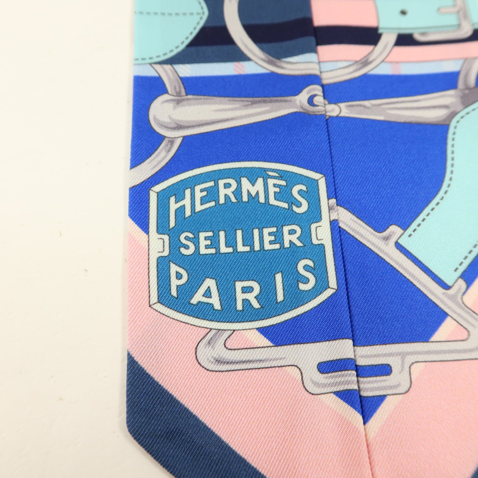 HERMES 絲質Twilly絲巾
