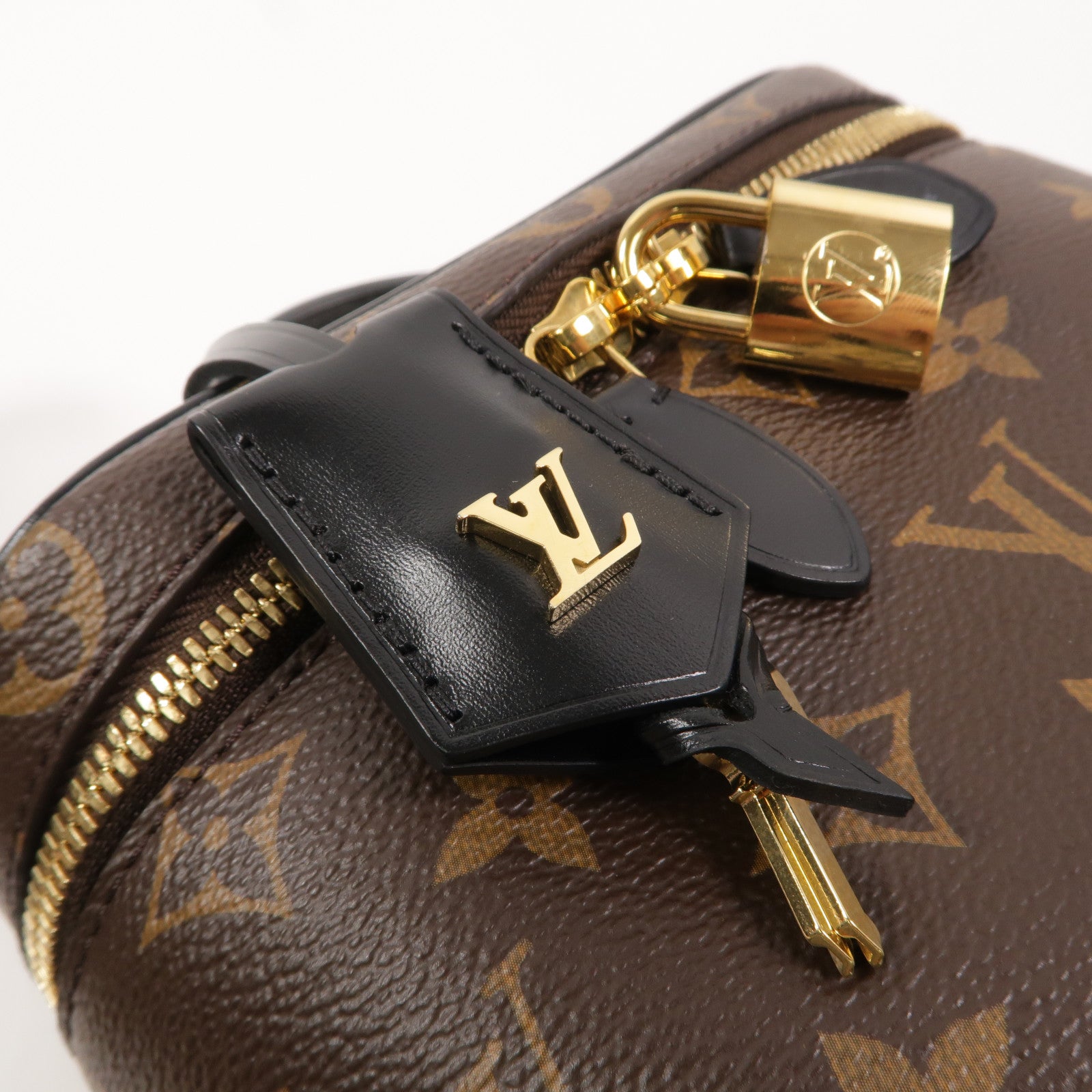 LOUIS VUITTON Monogram Reverse Vanity PM手挽肩背兩用袋