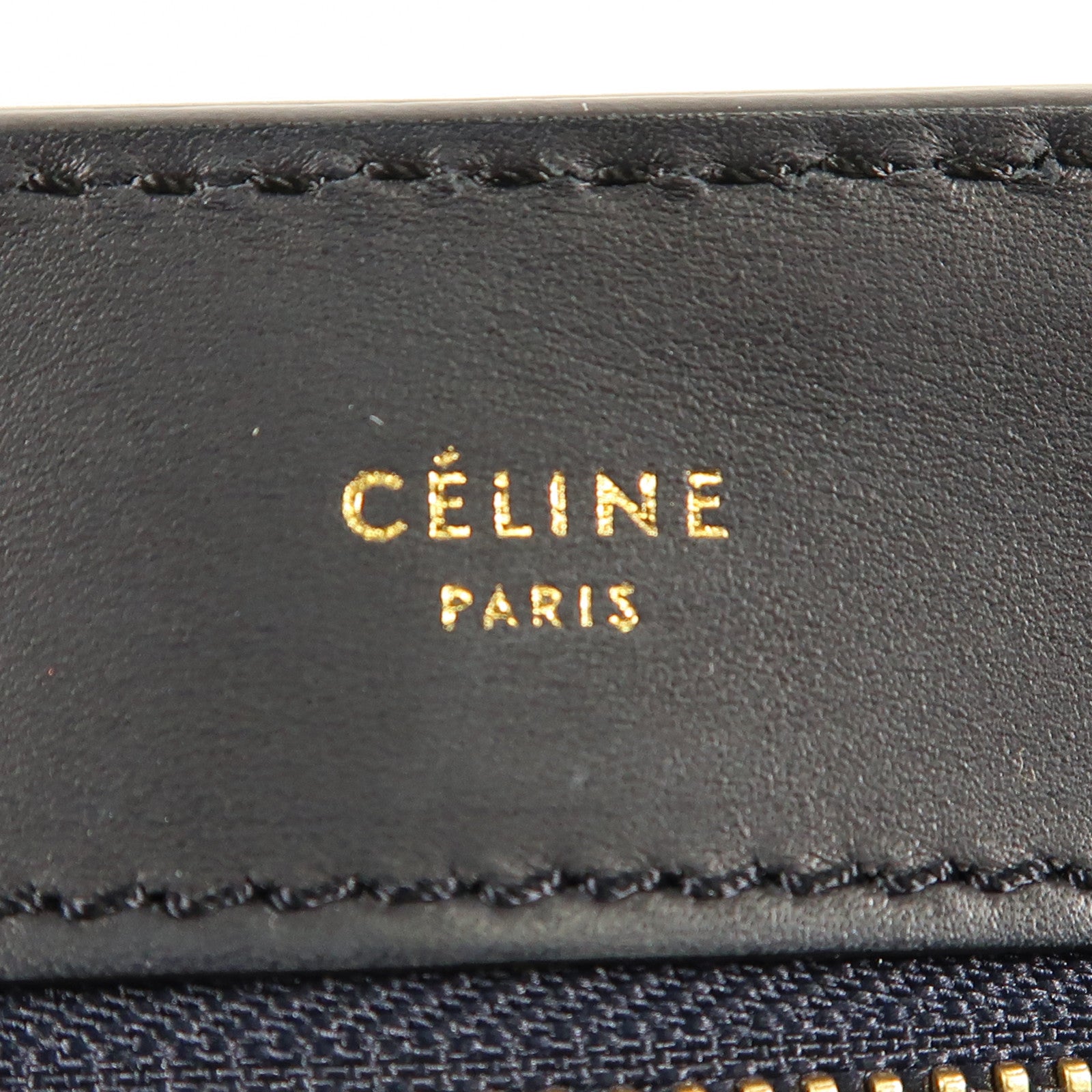 CELINE 牛皮皮革Shoulder Bag銀扣手挽肩背兩用袋