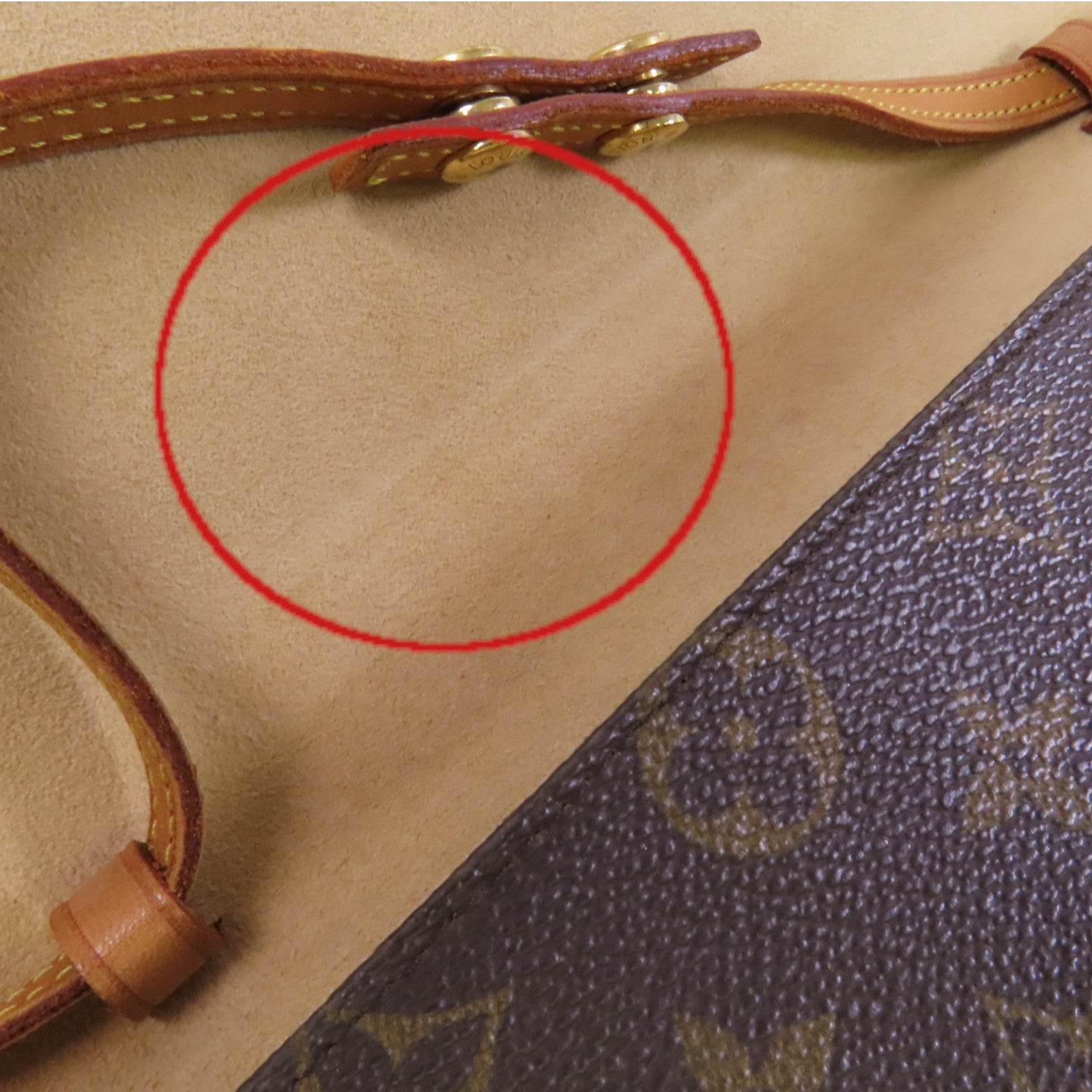 LOUIS VUITTON Monogram Pochette Twin GM金扣肩背袋