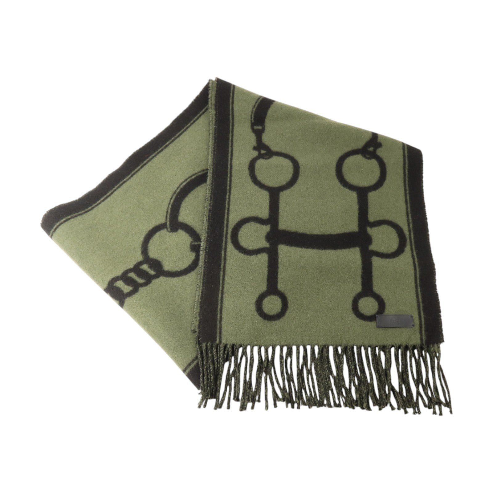 HERMES 羊絨Scarf 31x150cm圍巾