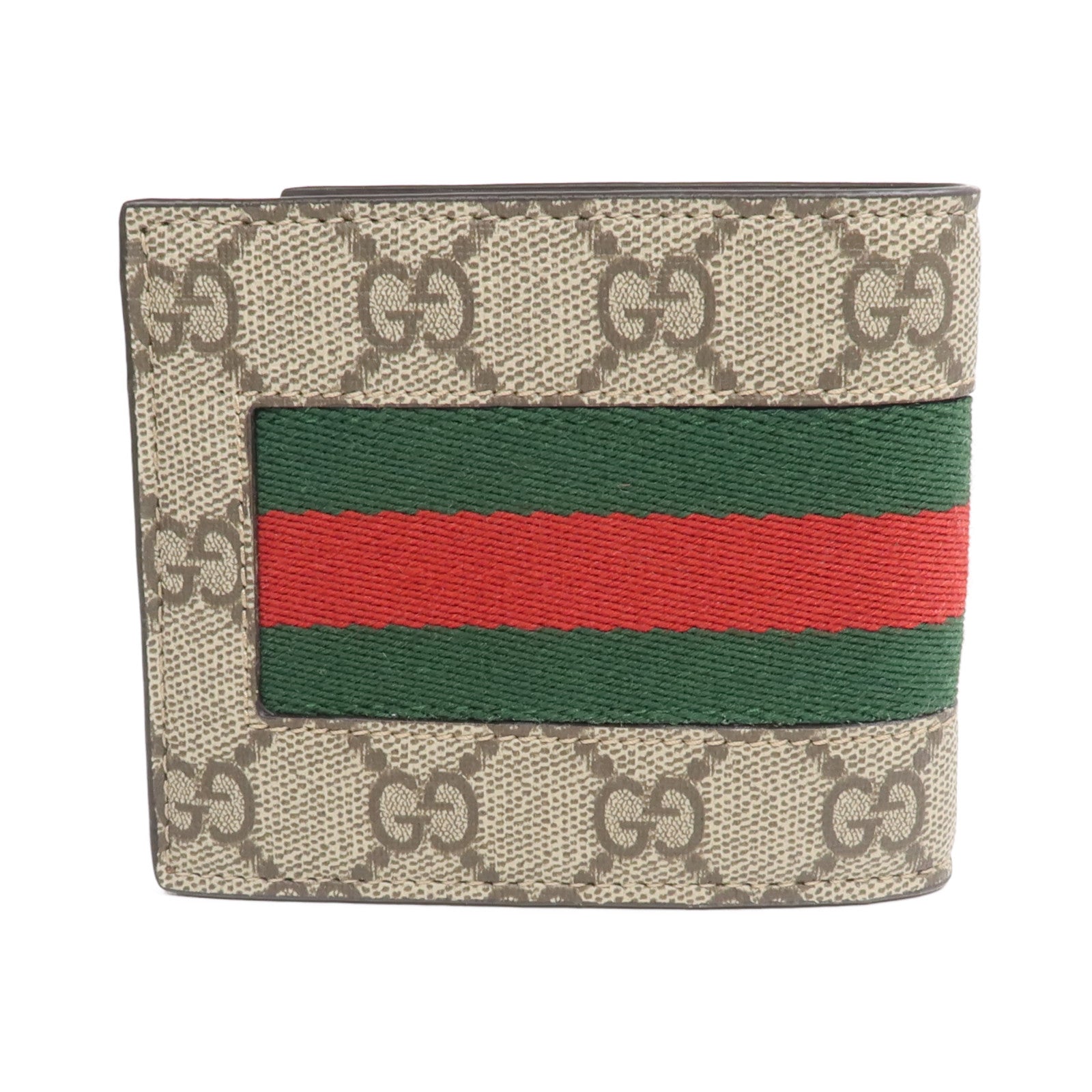 GUCCI 塗層帆布Ophidia GG Bifold Wallet錢包