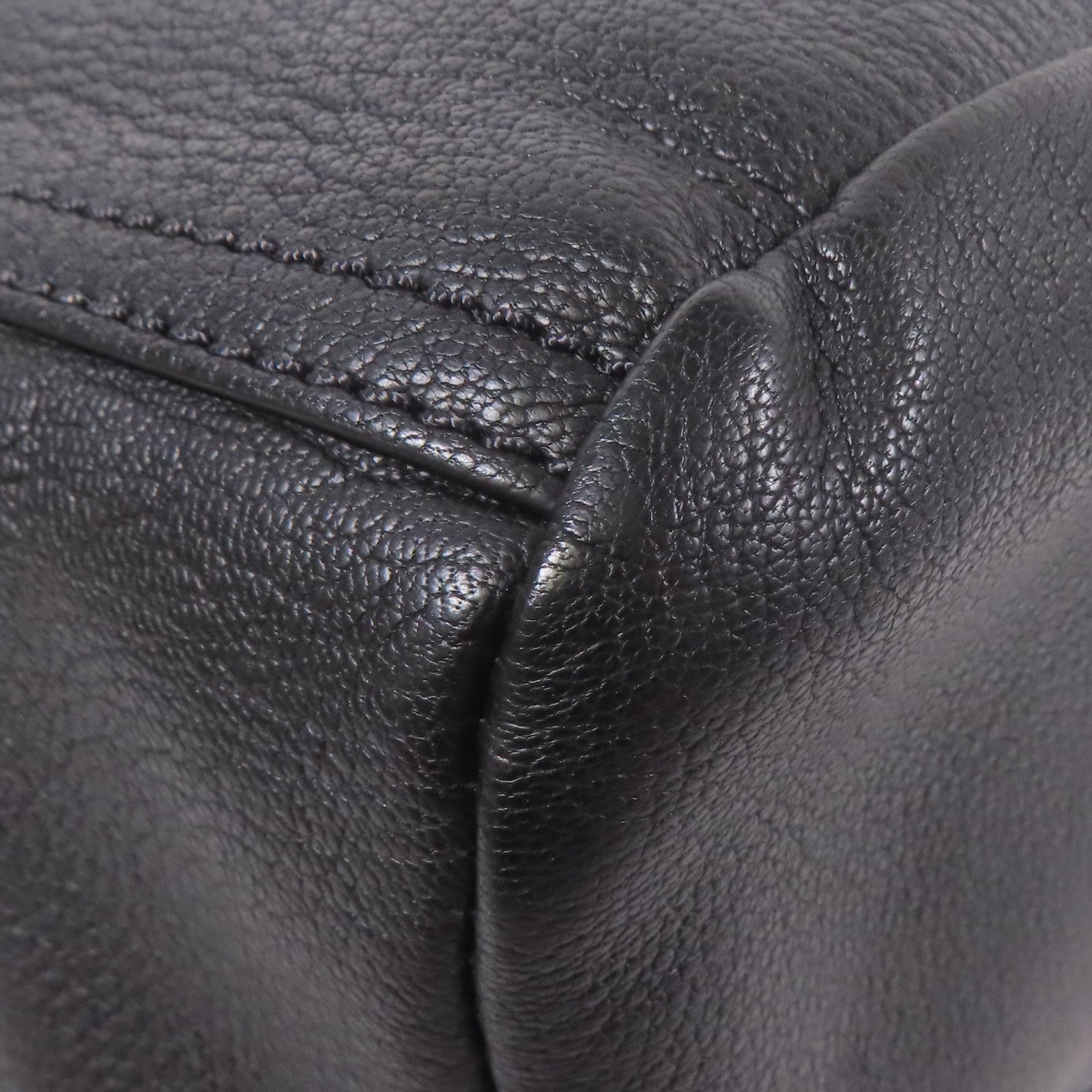 GIVENCHY SHW Pandora 2way Shoulder Bag Calfskin Leather Black