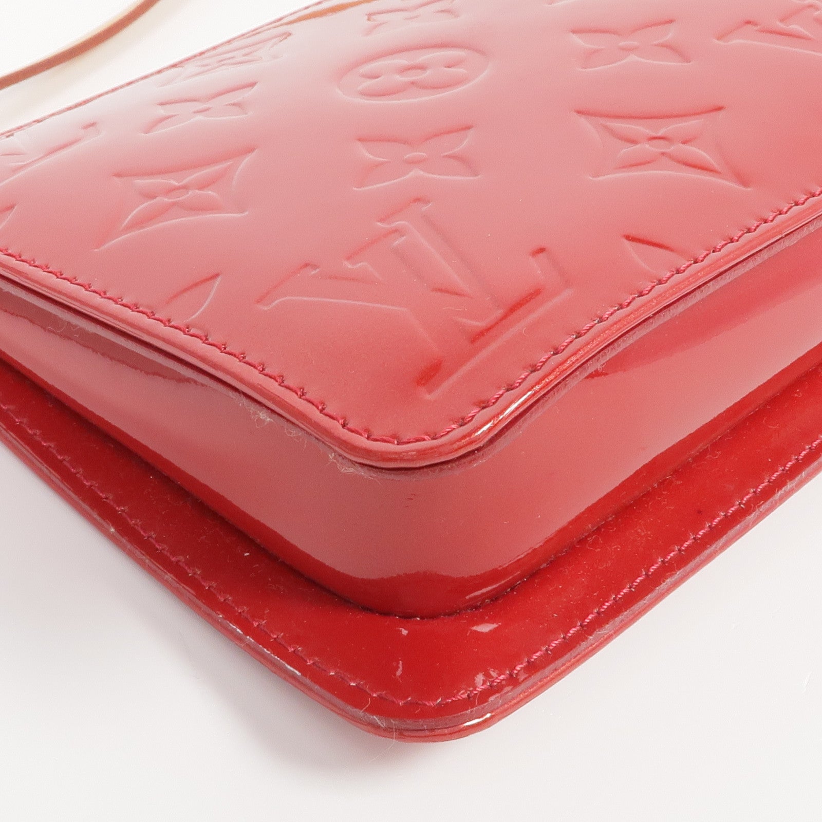 LOUIS VUITTON Monogram Vernis Lexington金扣手挽袋